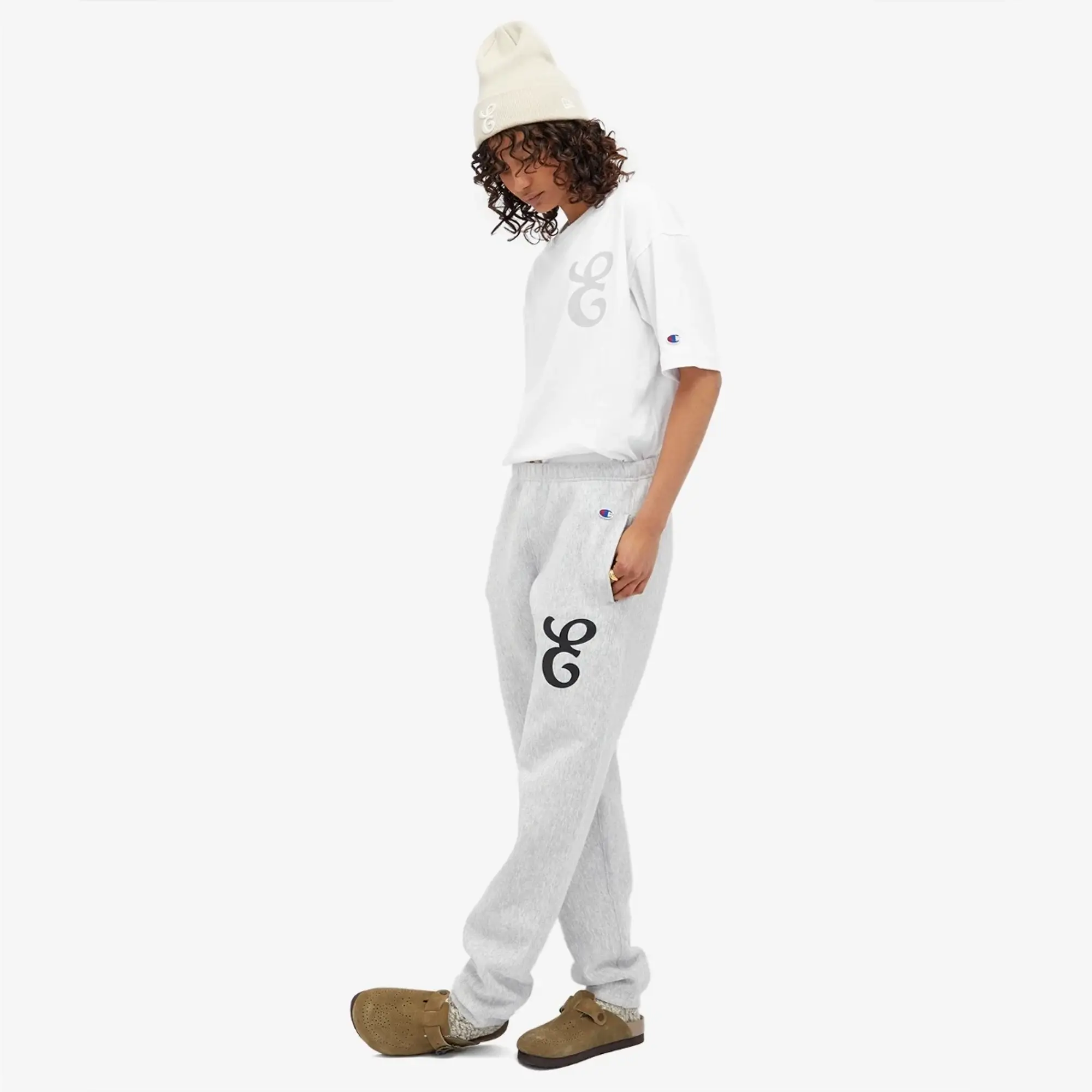 Champion Men's for E by END. Sweat Pants Grey Marl