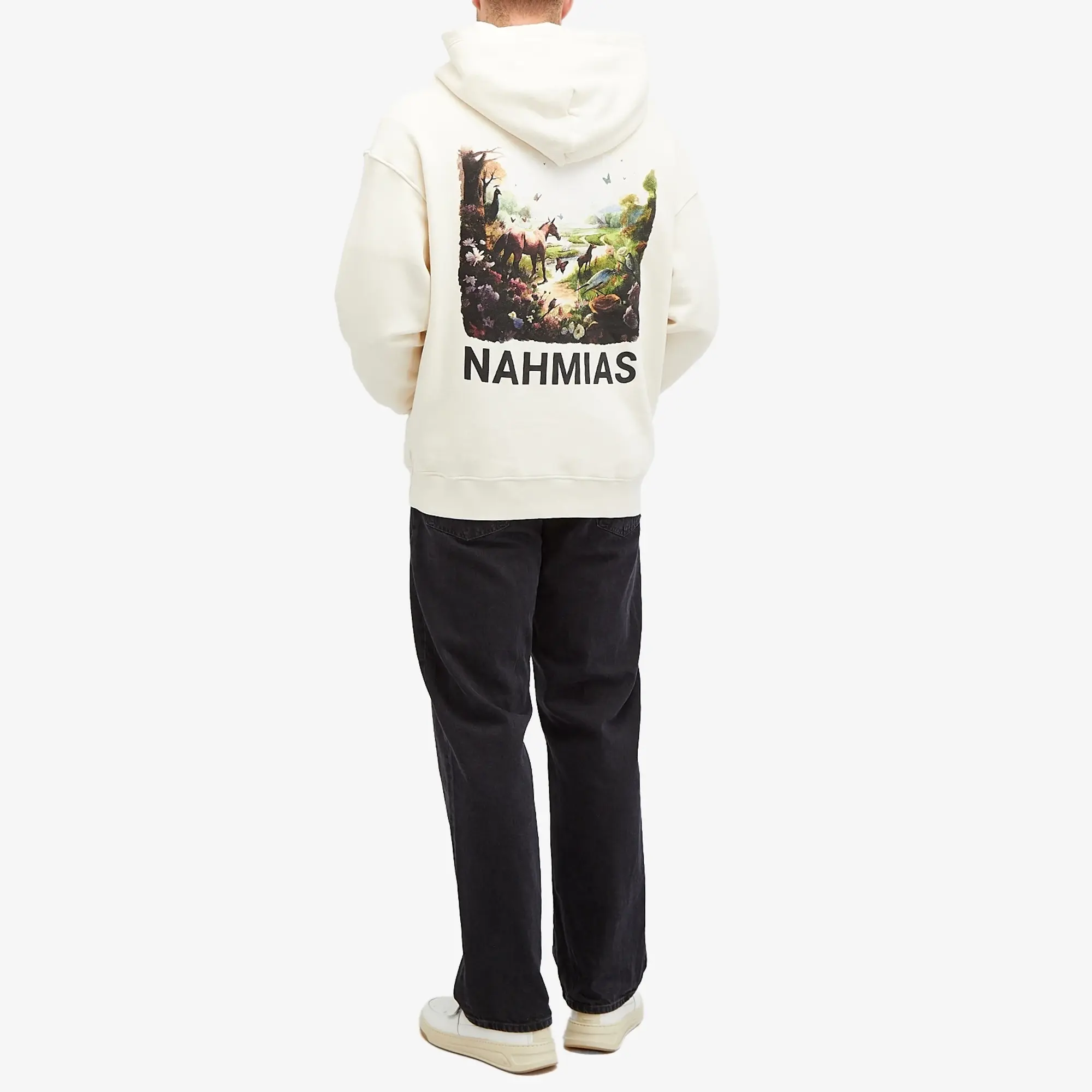 Nahmias Men's Miracle Meadows Hoodie Antique White