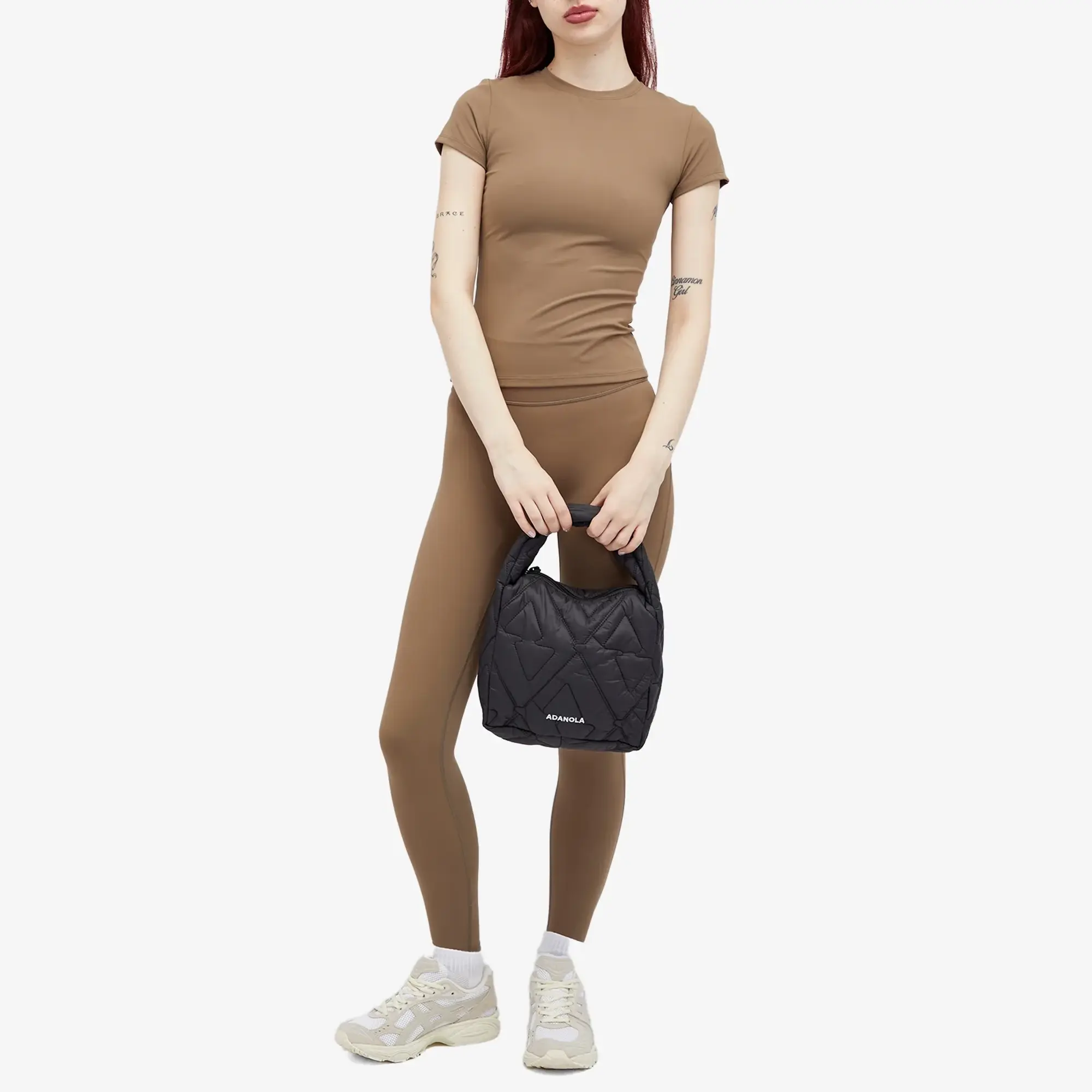 Adanola Women's Ultimate Short Sleeve Top Brown