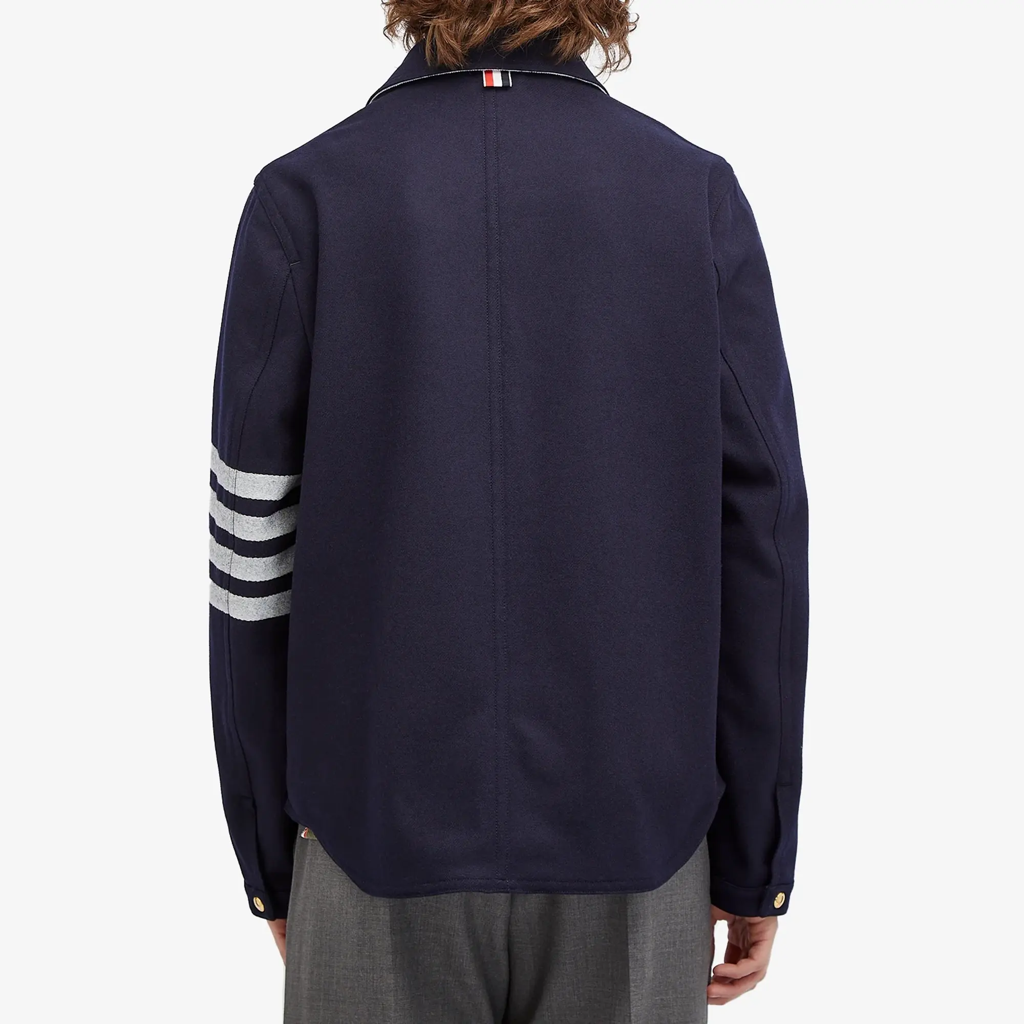 Thom Browne｜JUMPERS (MJO220U F0522 415) Thom Browne Utility Patch Pocket Jacket MJO220U.F0522-415
