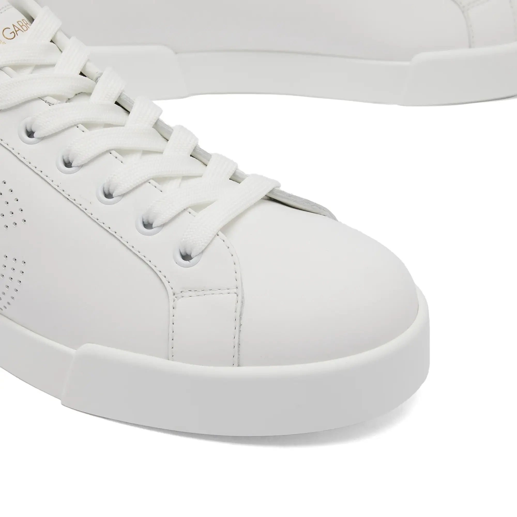 Dolce & Gabbana Women's Diamante Logo Sneaker White