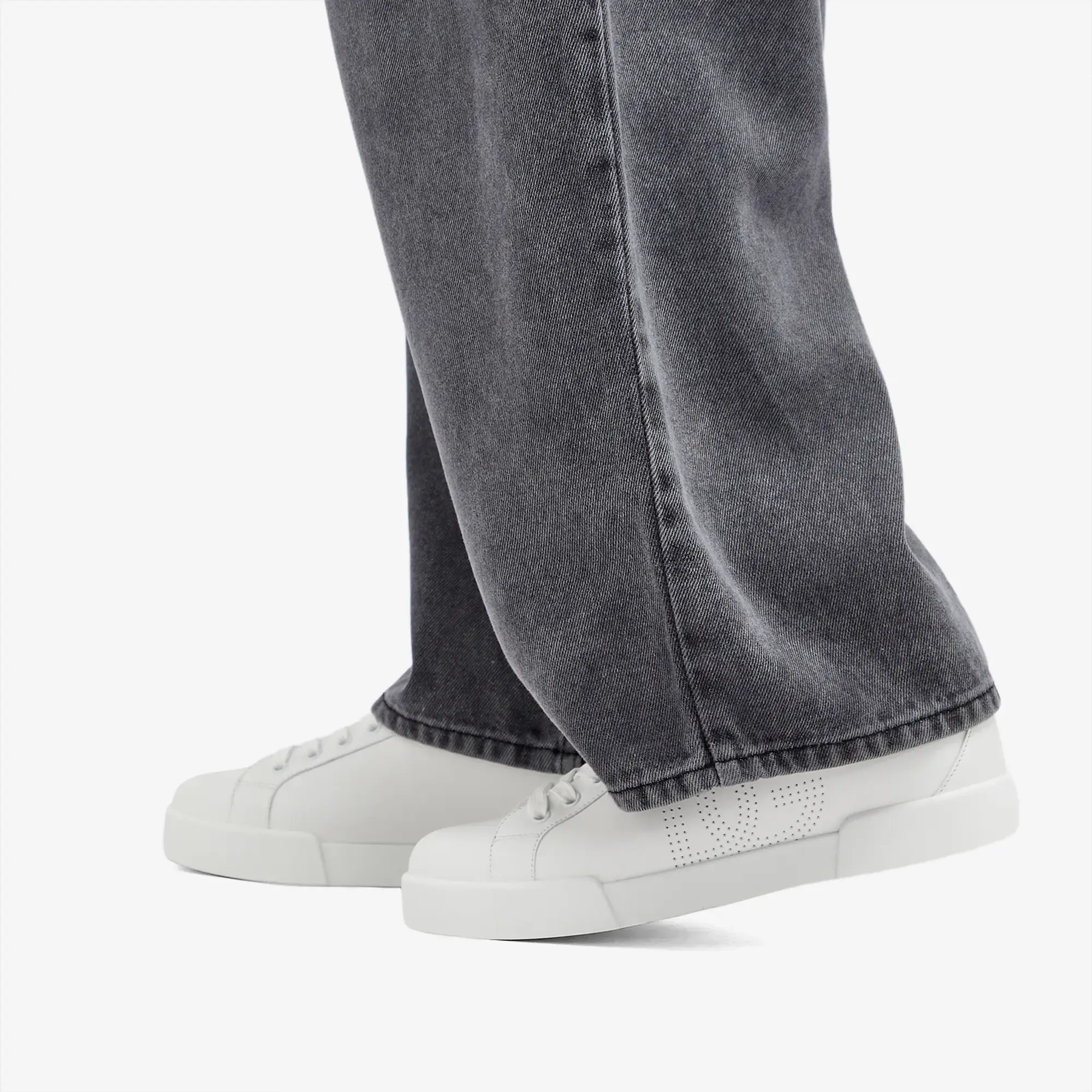 Dolce & Gabbana Women's Diamante Logo Sneaker White
