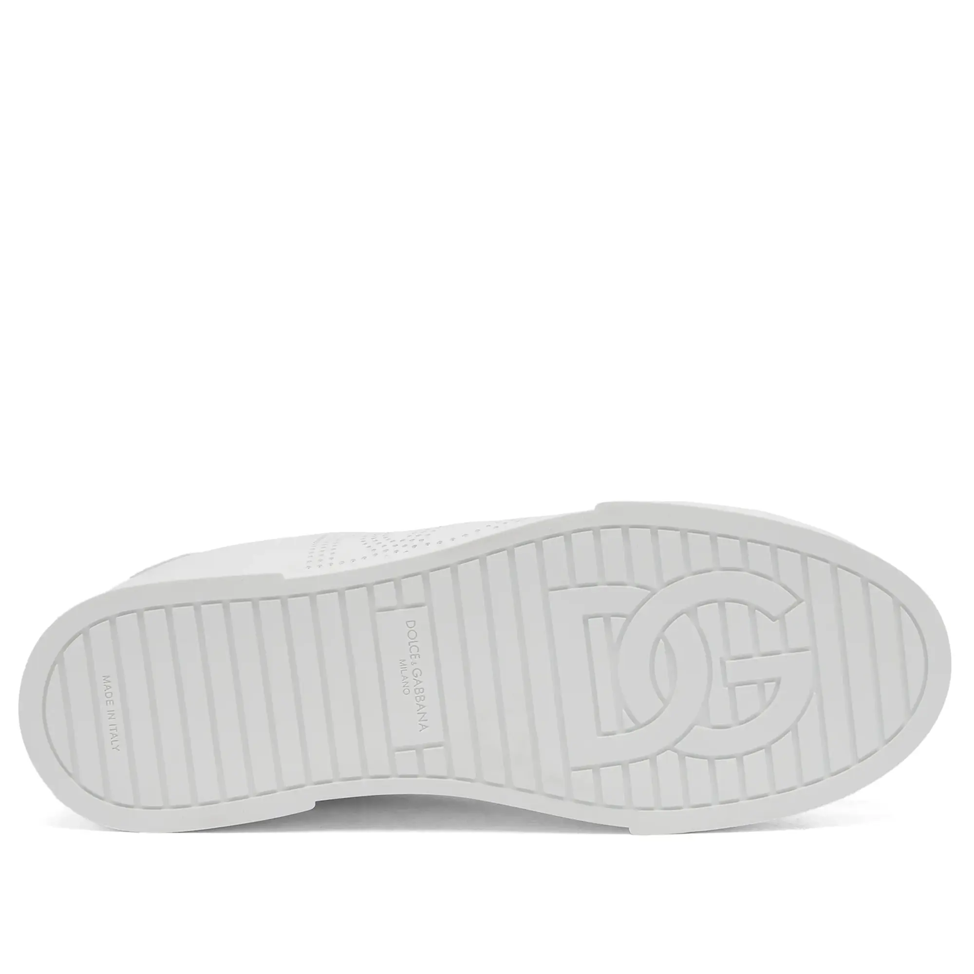 Dolce & Gabbana Women's Diamante Logo Sneaker White