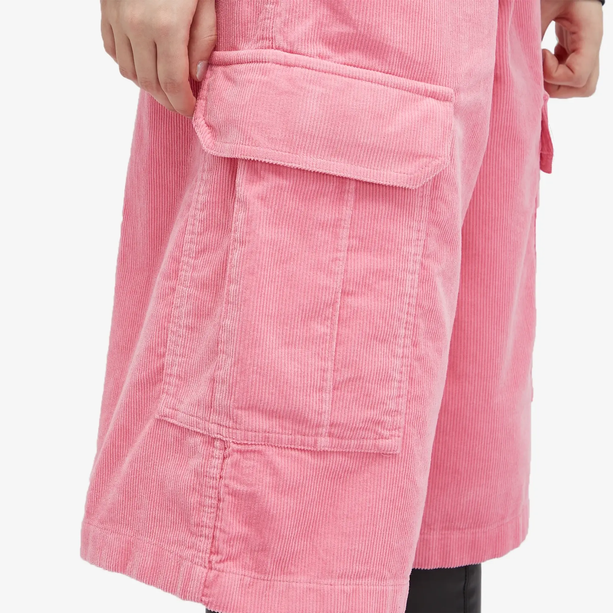 Acne Studios Women's Face Shorts Tango Pink