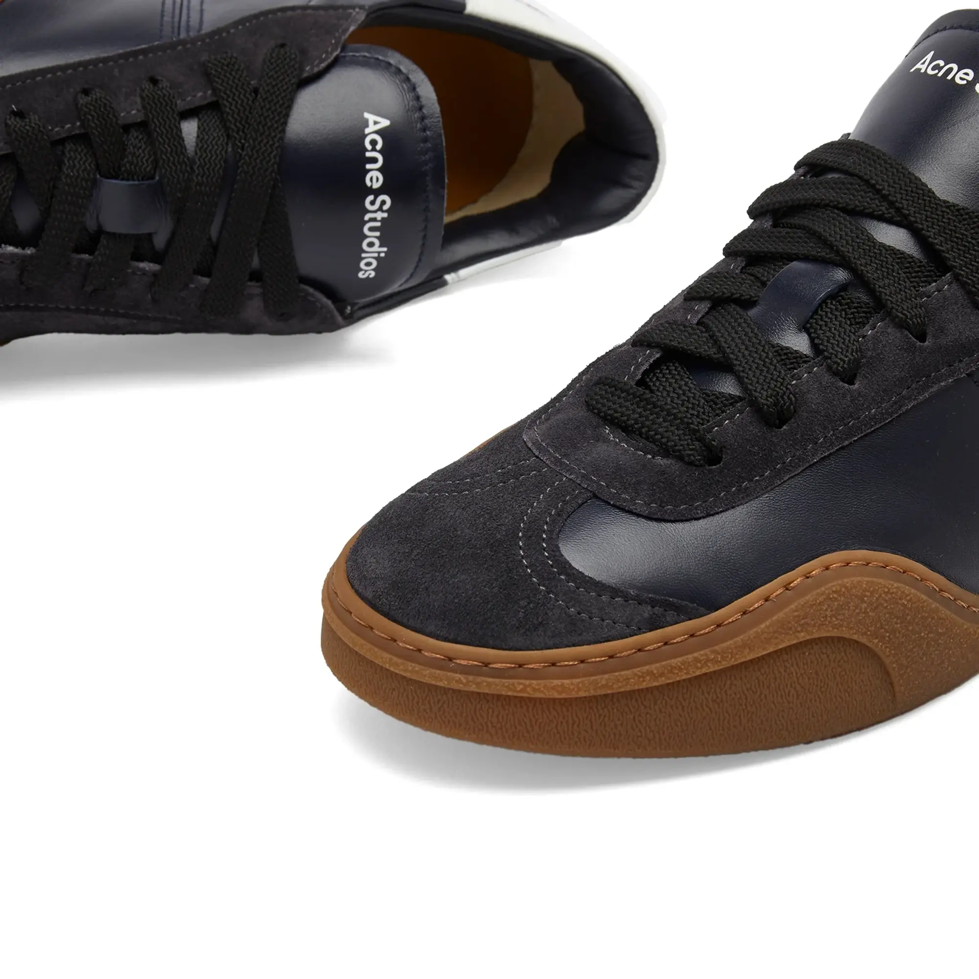 Acne Studios Men's Bars Sneaker Anthracite/Grey