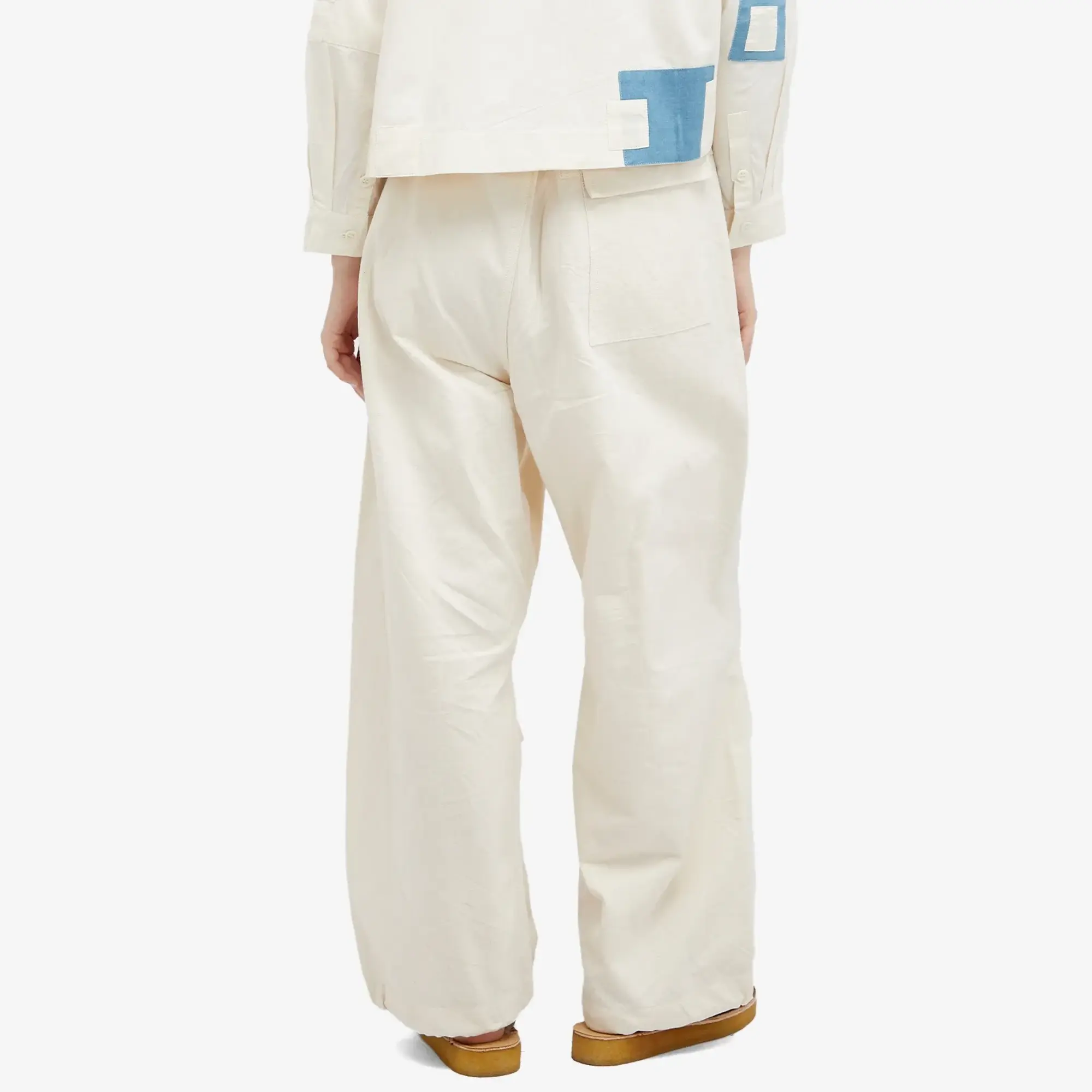 Story mfg. Women's Paco Pants Ecru Slub
