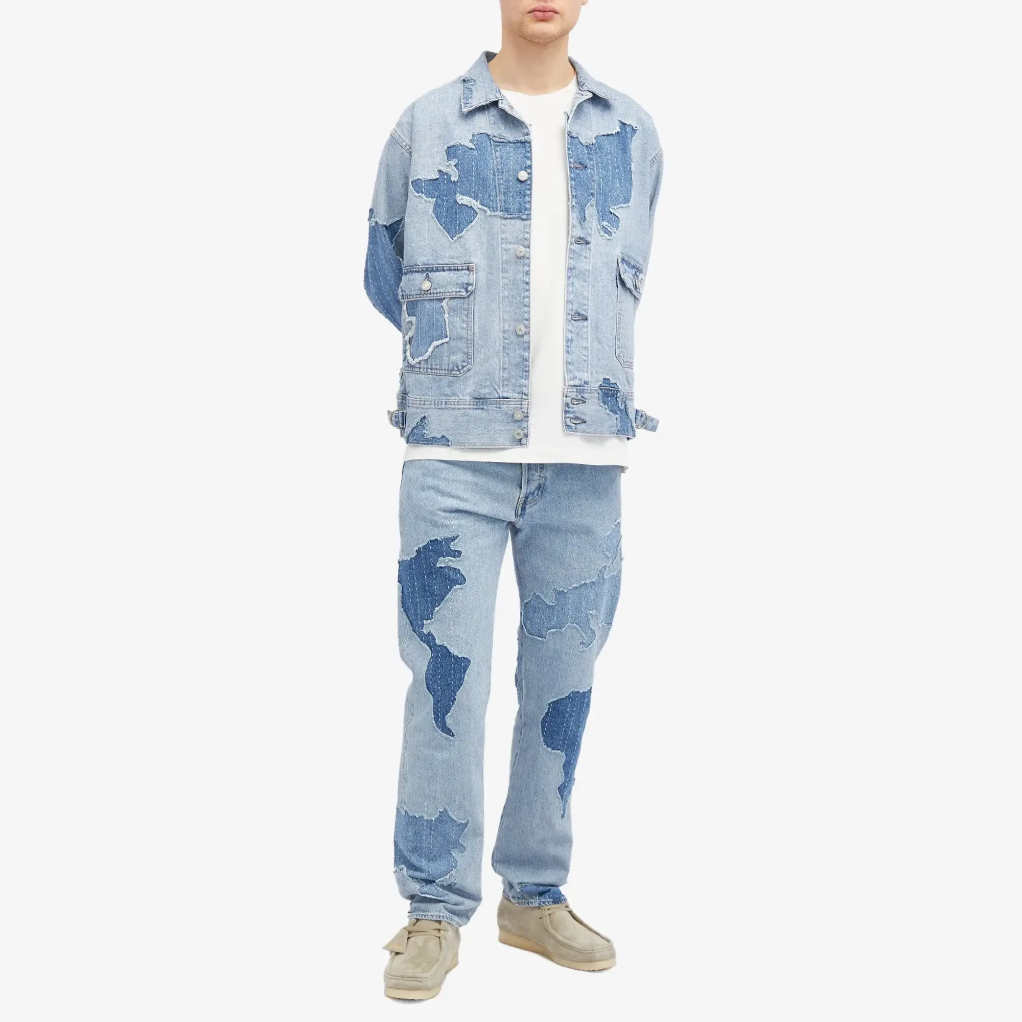 Levi’s Collections Levis Vintage Clothing Made of Japan Utility Trucker Jacket Chizu Mid Rinse