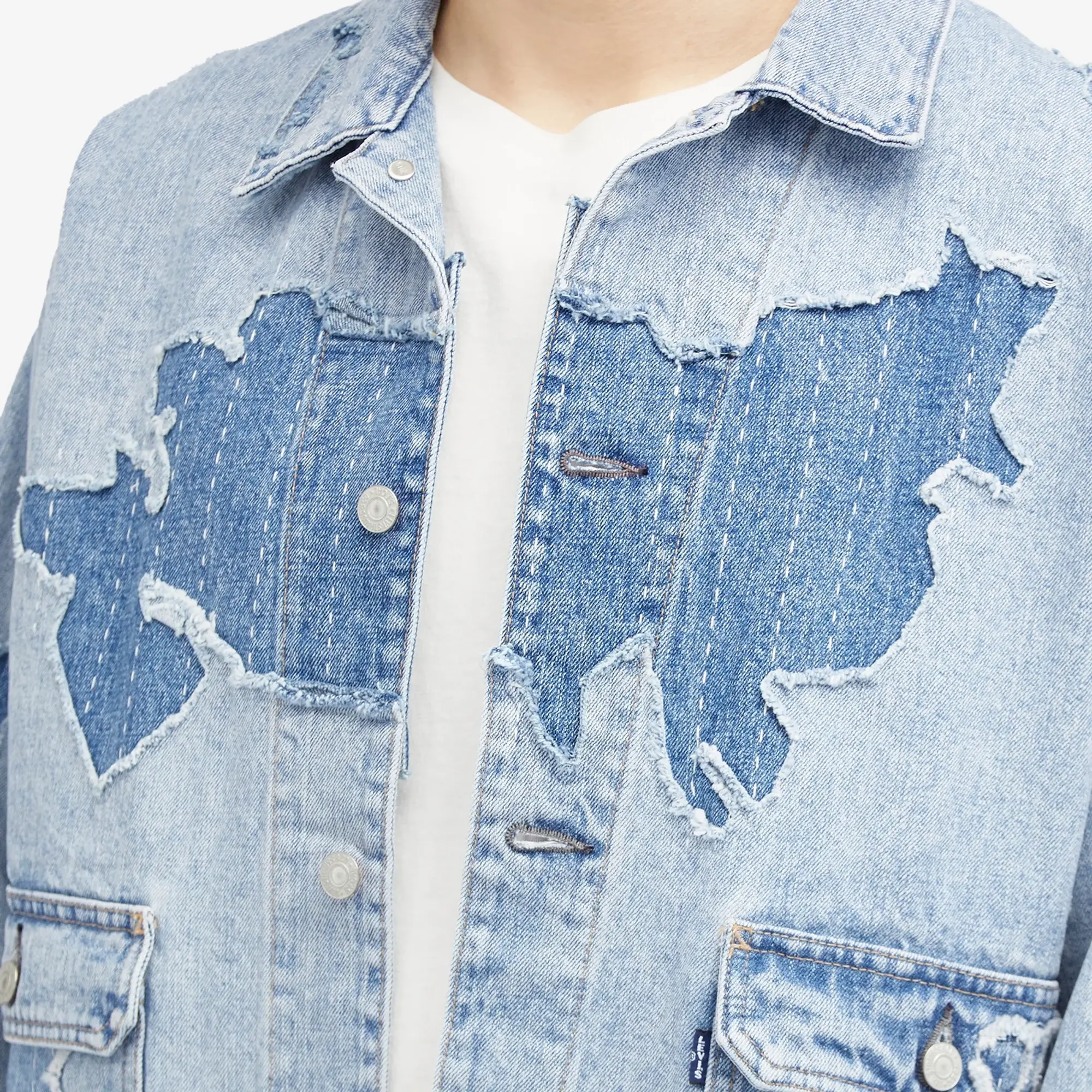 Levi’s Collections Levis Vintage Clothing Made of Japan Utility Trucker Jacket Chizu Mid Rinse