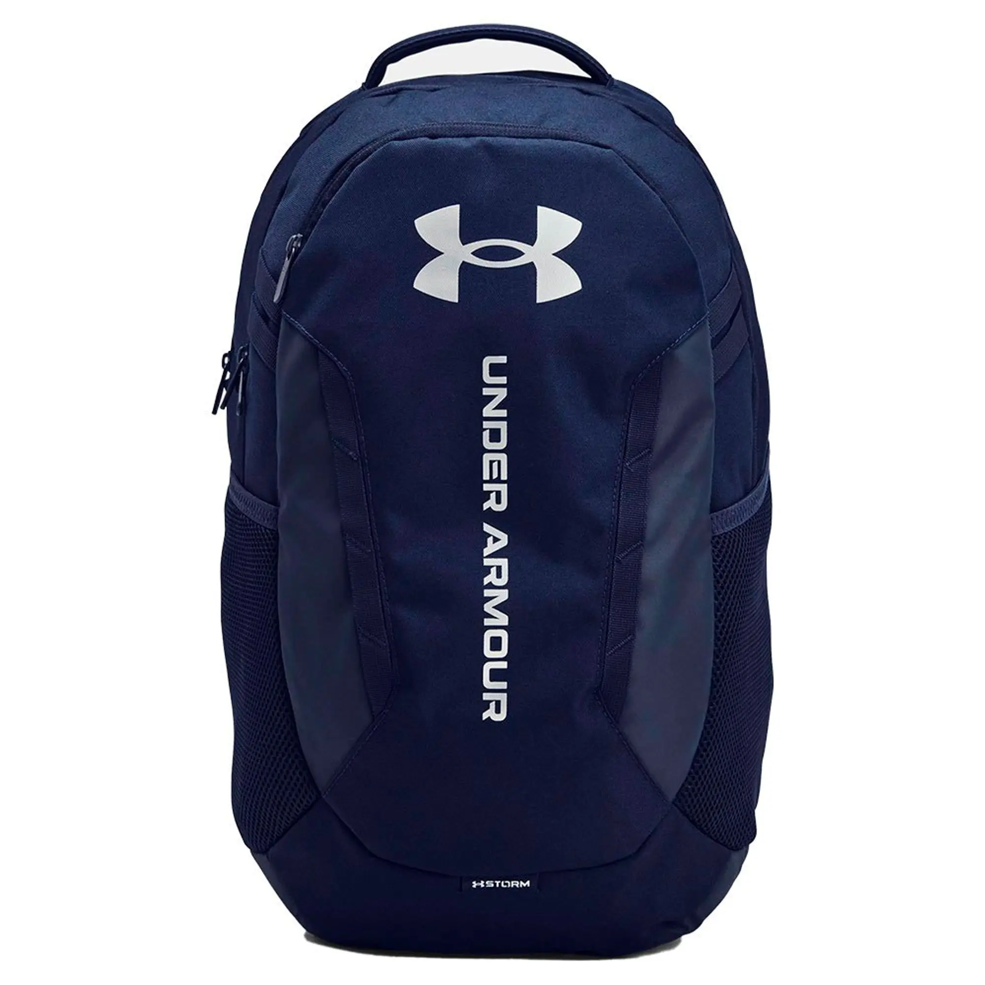 Under Armour  Hustle 6.0 Backpack Midnight Navy / Midnight Navy / Metallic Silver OSFM