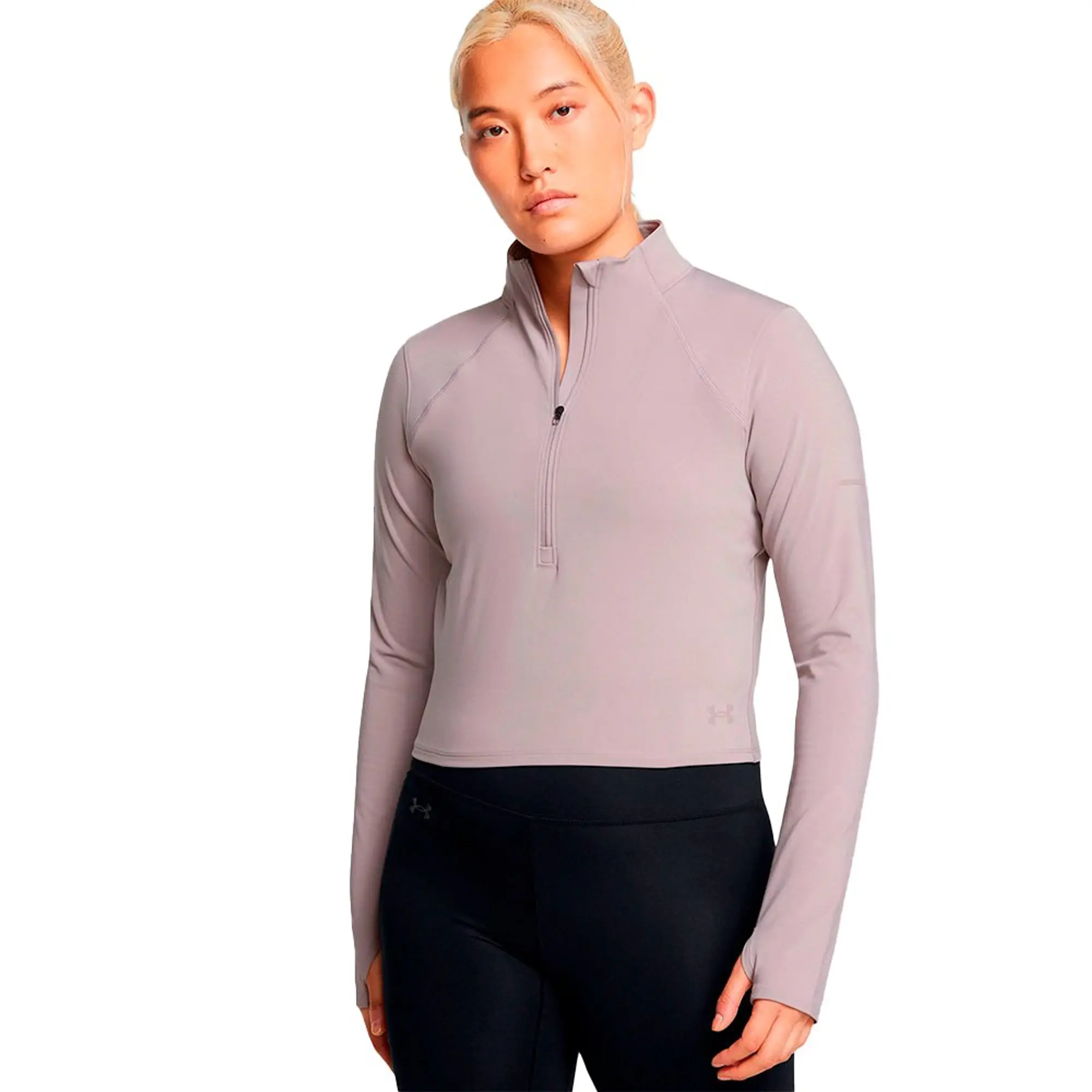 Women's  Under Armour  Launch Elite ½ Zip Tetra Gray / Reflective XS
