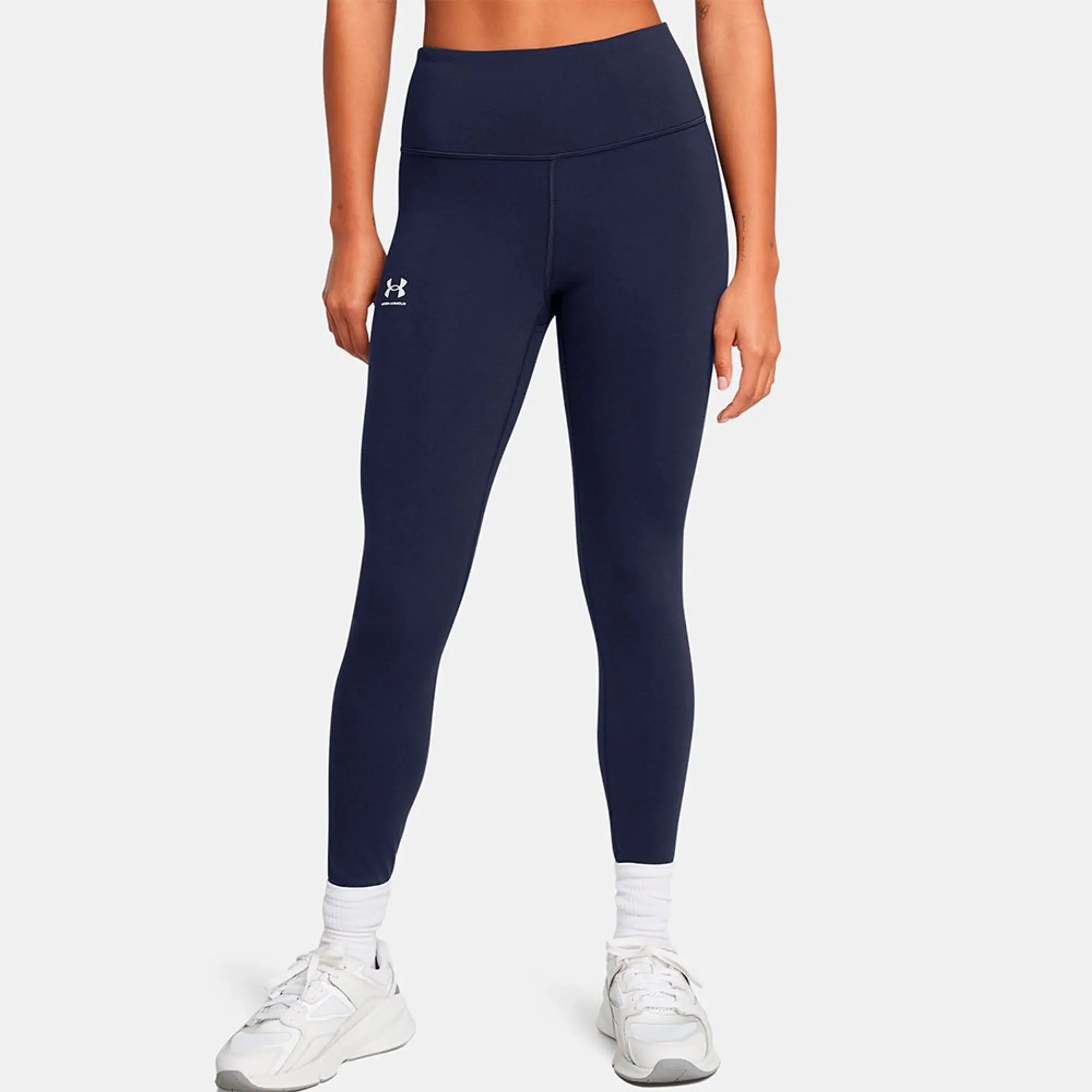 Women's  Under Armour  Rival Leggings Midnight Navy / White S