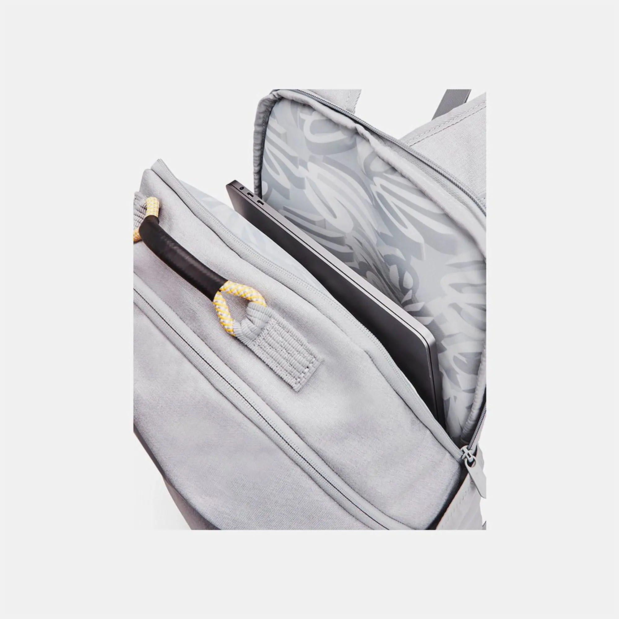 Under Armour Curry Splash Backpack Mod Gray / Mod Gray / White OSFM
