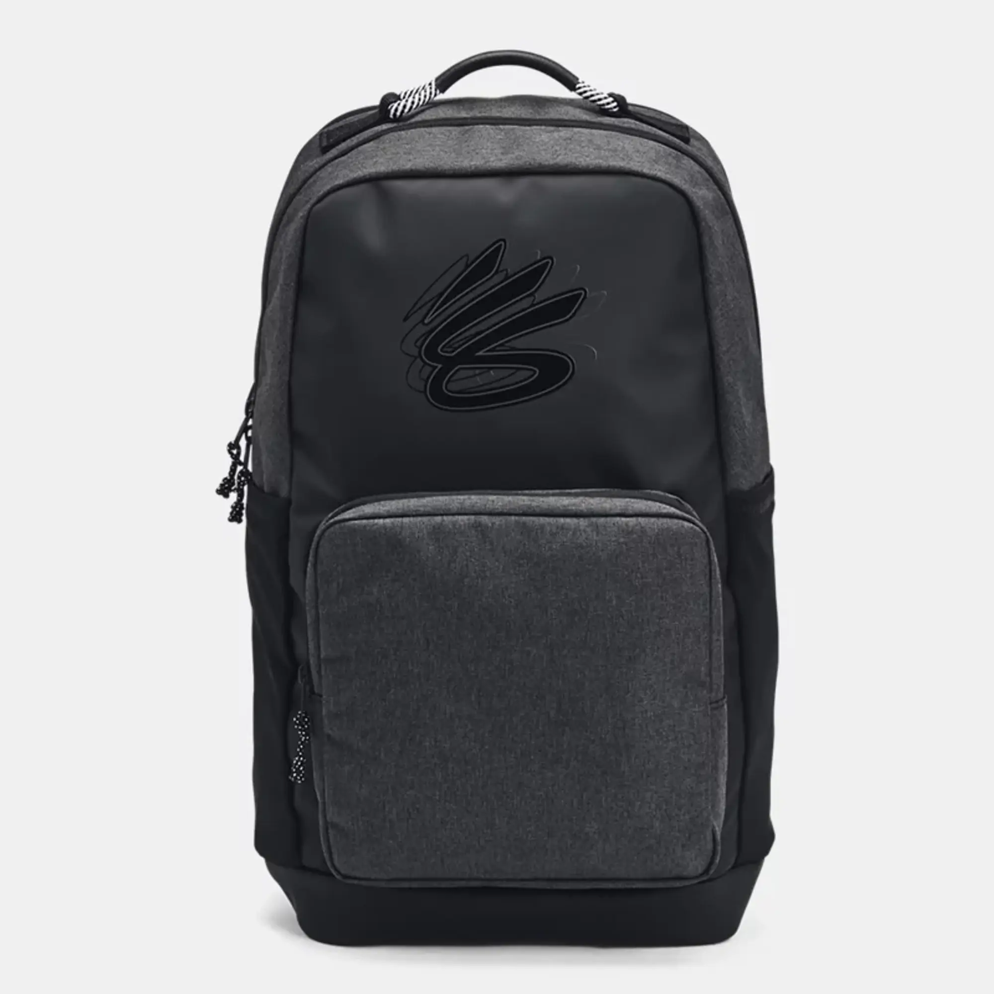 Under Armour Curry Splash Backpack Black / Jet Gray Full Heather / Black OSFM