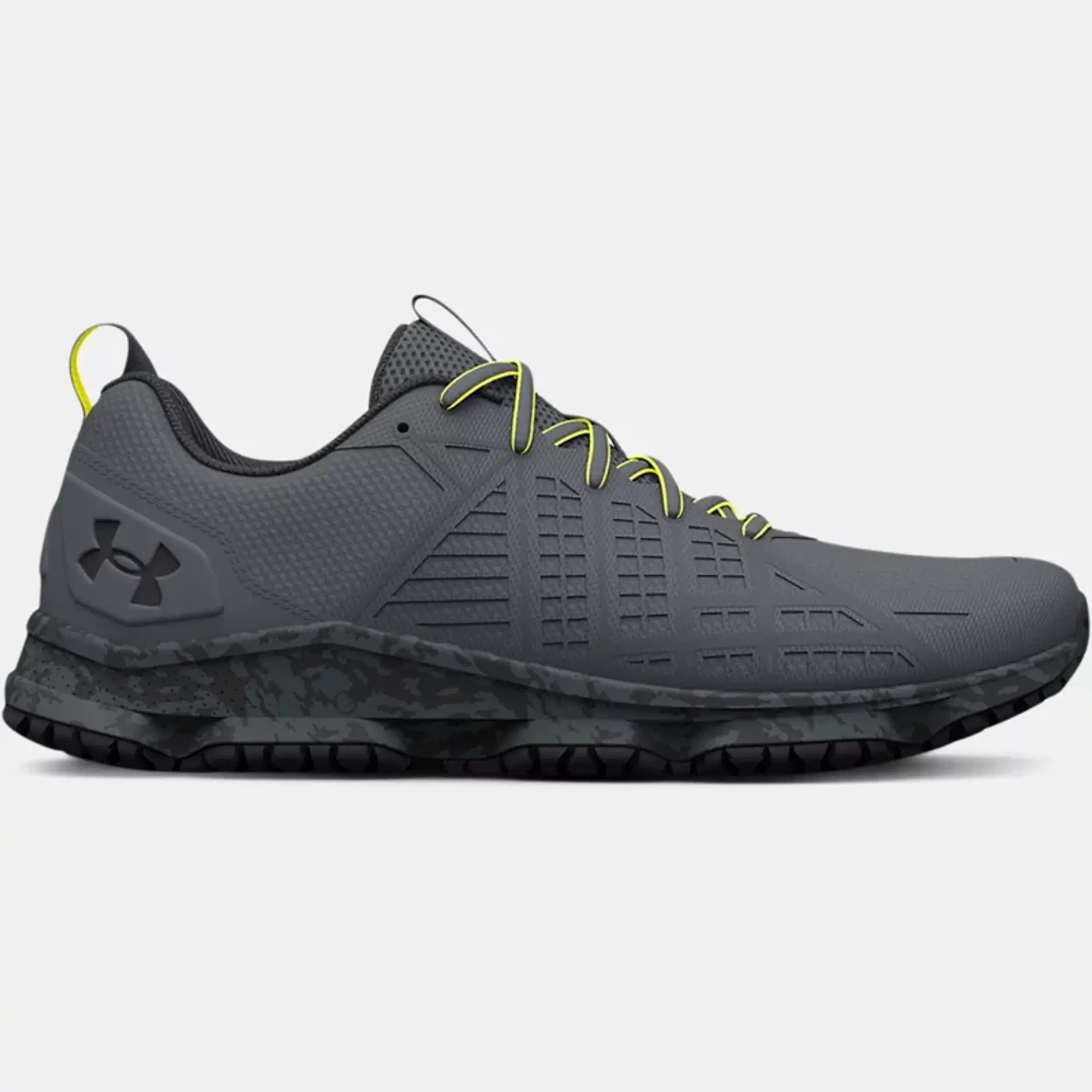 Men's  Under Armour  Micro G® Strikefast Tactical Shoes Pitch Gray / Jet Gray / Jet Gray 11.5