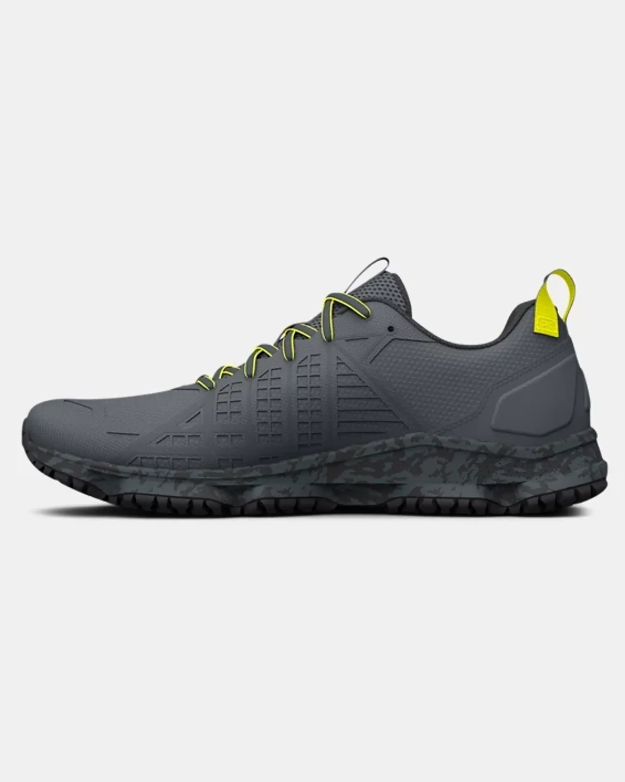 Men's  Under Armour  Micro G® Strikefast Tactical Shoes Pitch Gray / Jet Gray / Jet Gray 11.5