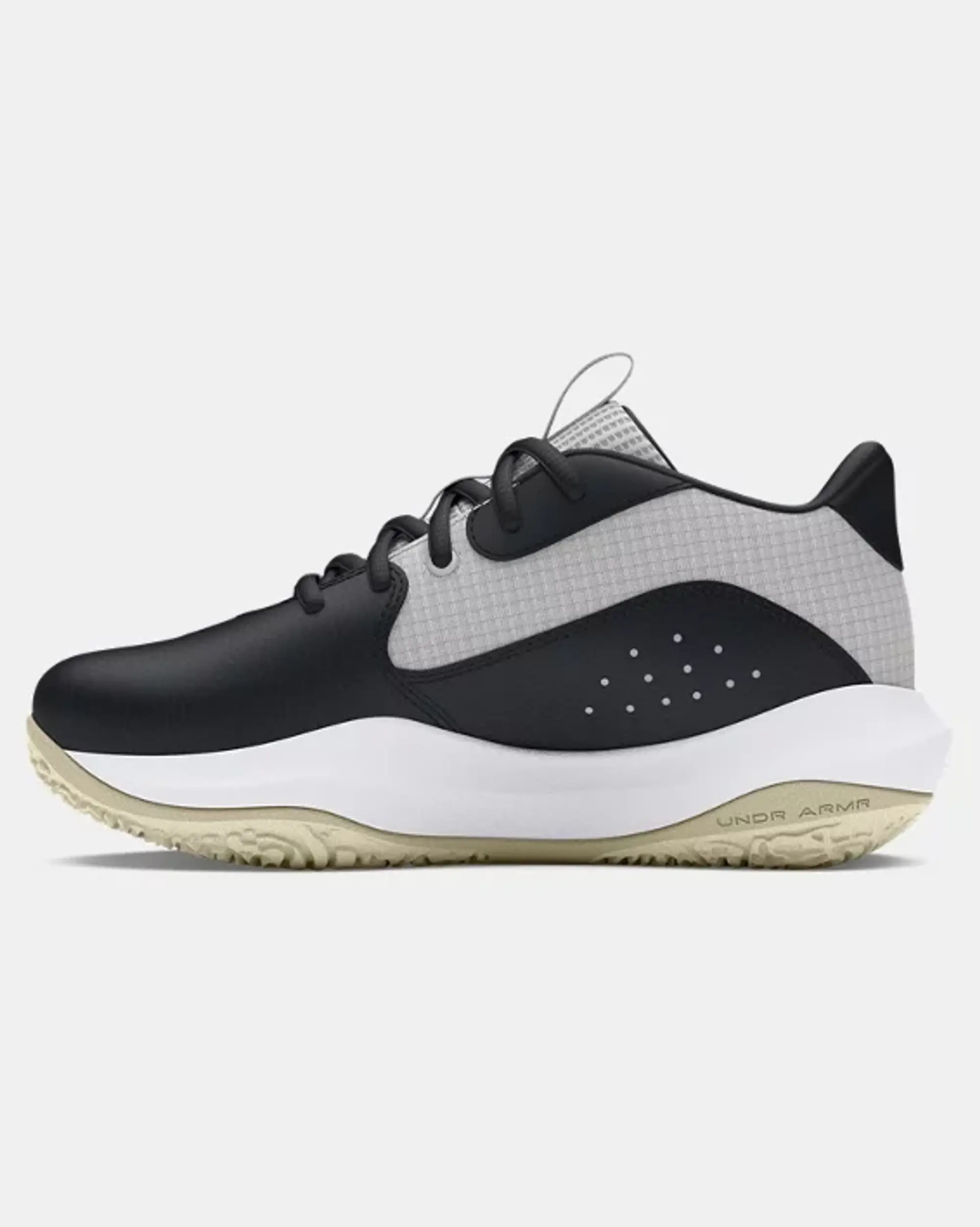 Pre-School  Under Armour  Lockdown 7 Basketball Shoes Black / Silt / Distant Gray 2.5