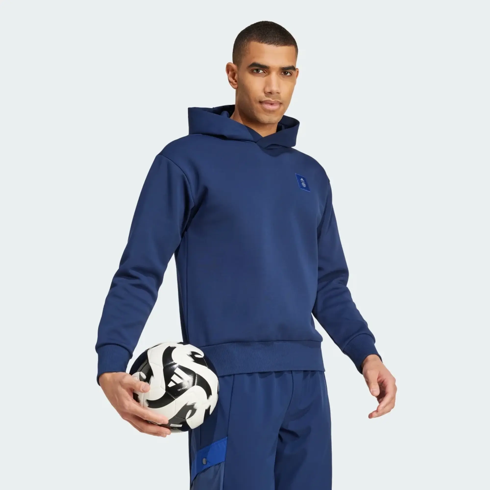 adidas Men Manchester United Seasonal Doubleknit Hoodie
