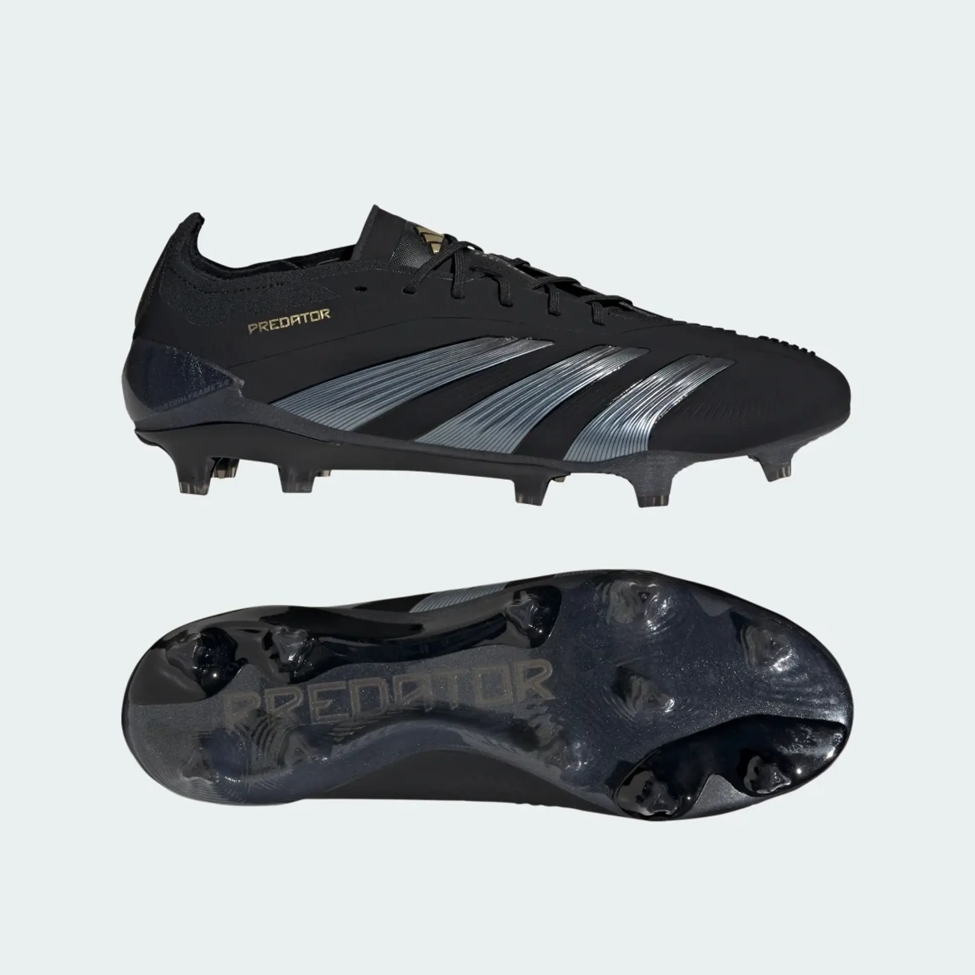 adidas Predator Elite FG - Core Black  - Mens