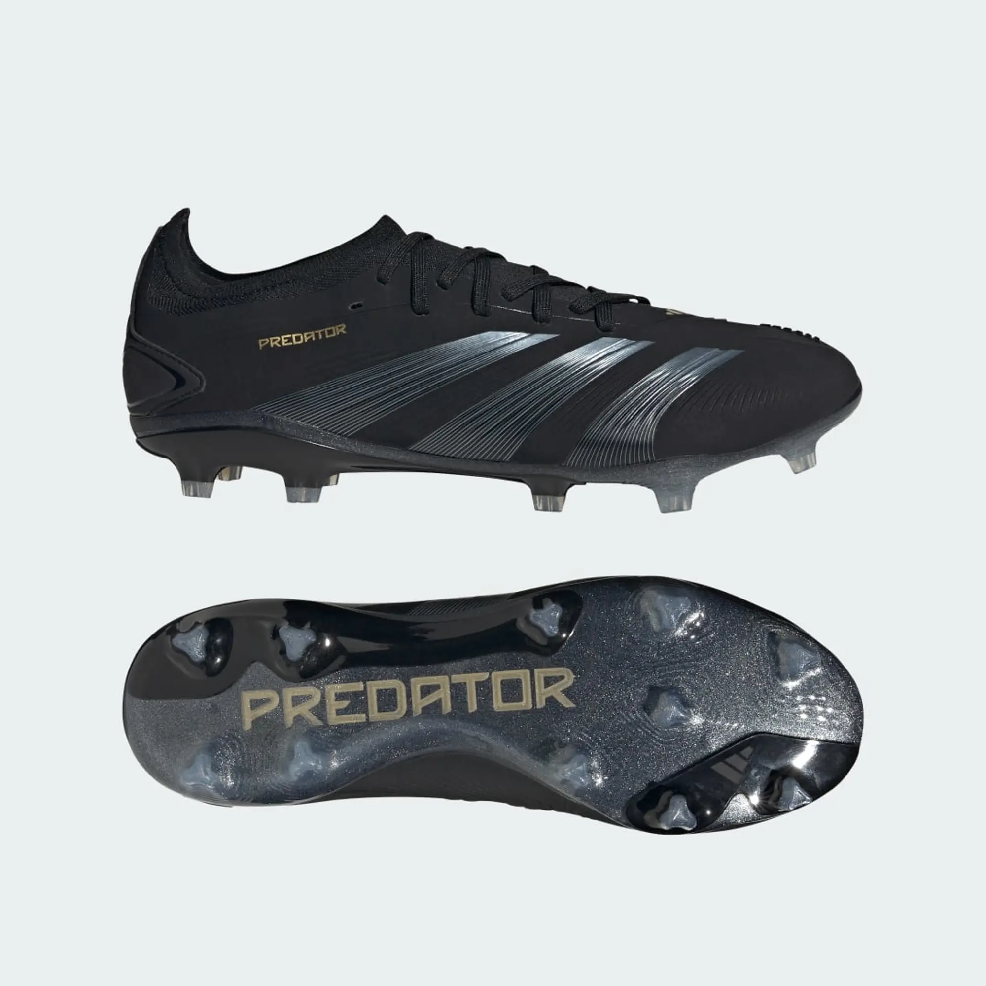 Addidas black football boots on sale