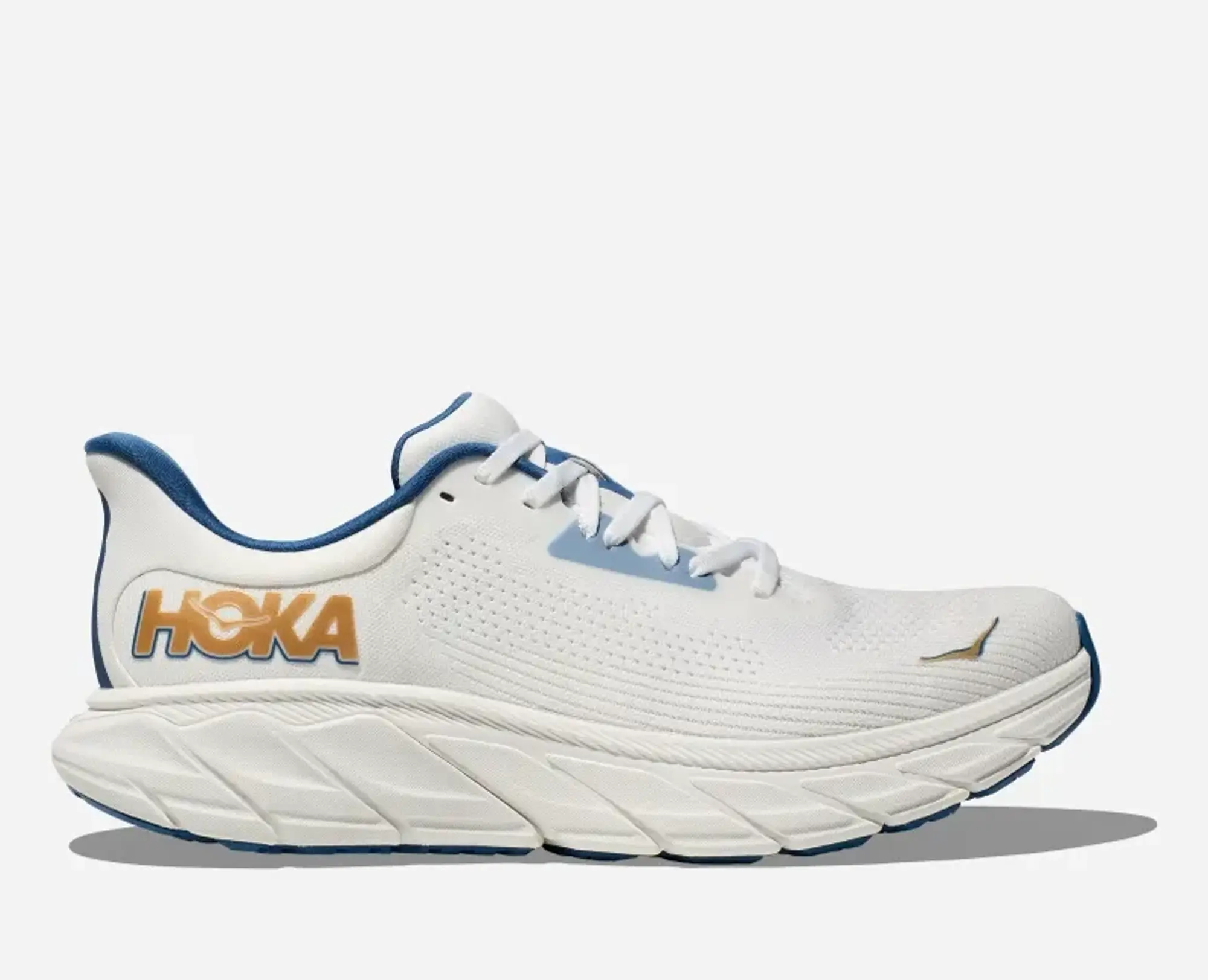 Hoka One One HOKA Men's Arahi 7 Road Running Shoes in Frost/Gold