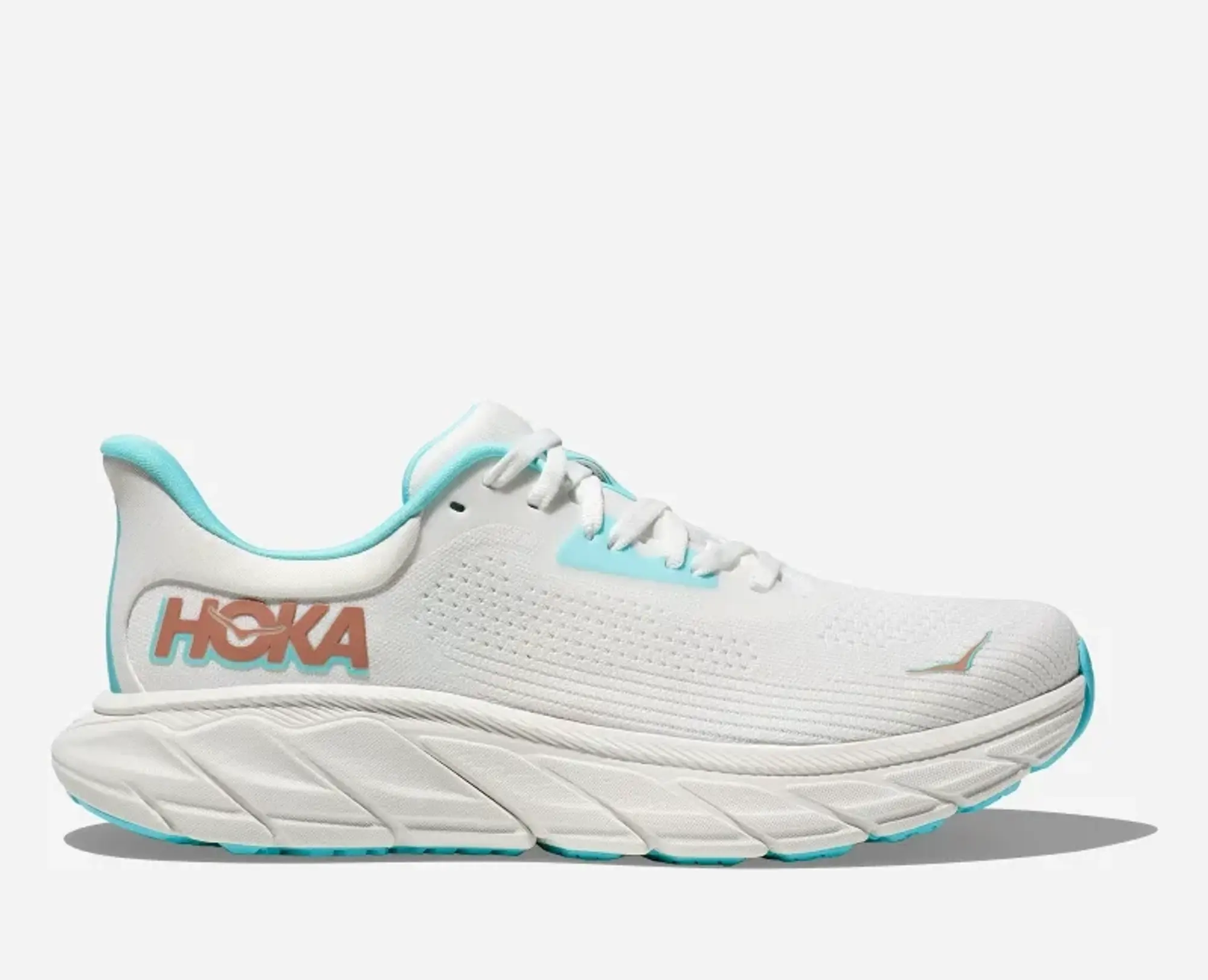 Hoka One One HOKA Women's Arahi 7 Road Running Shoes in Frost/Rose Gold