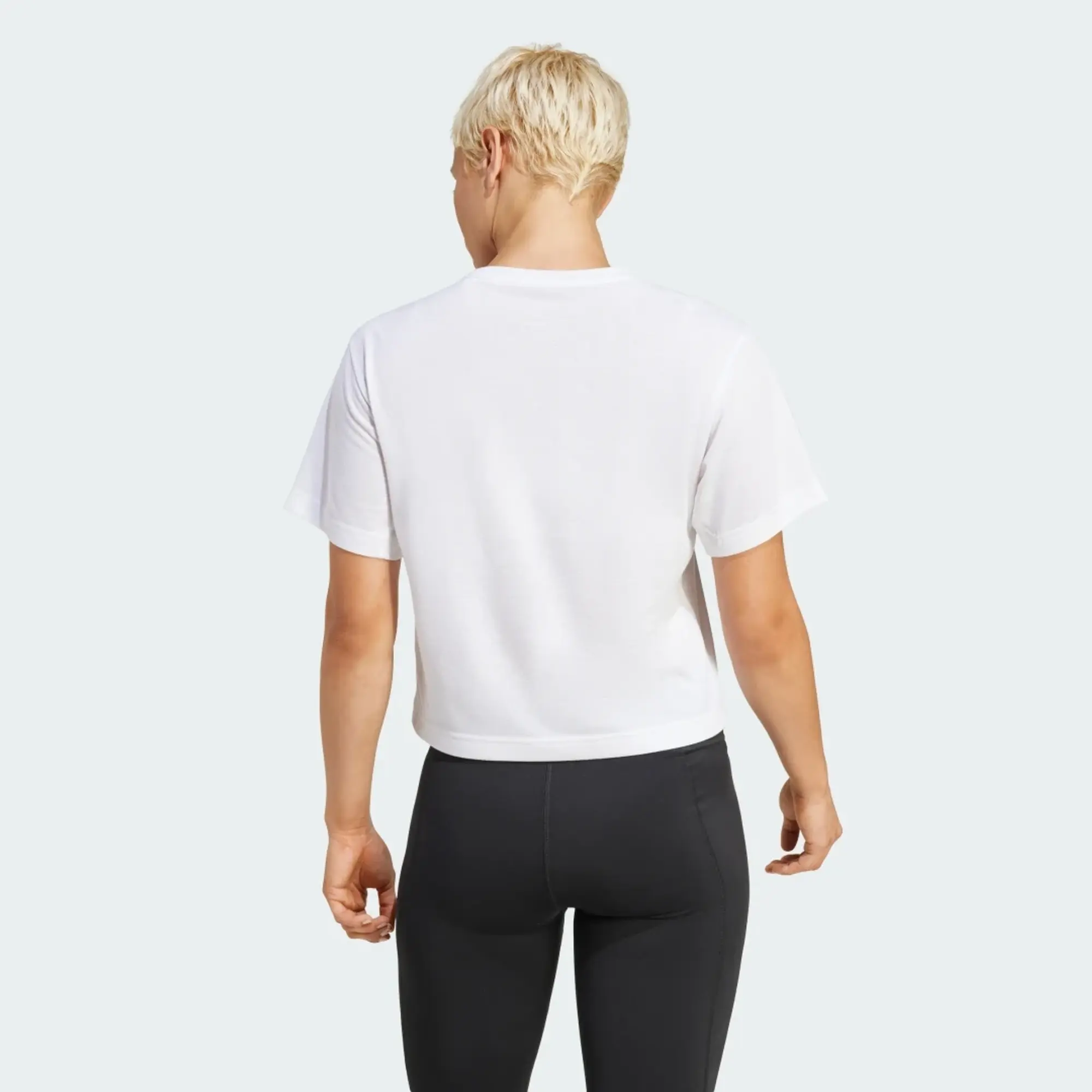 adidas Women Train Essentials Big Logo T Shirt