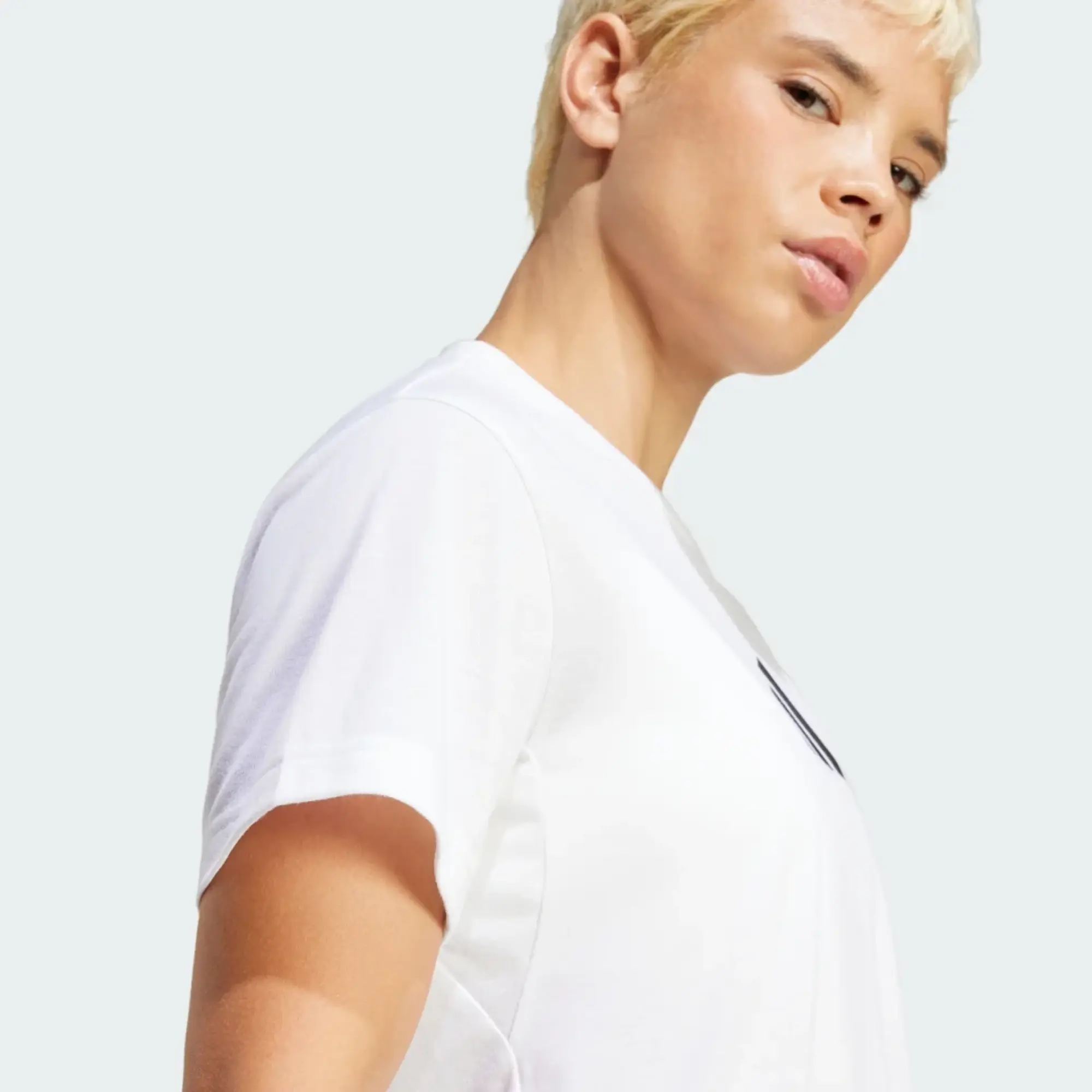 adidas Women Train Essentials Big Logo T Shirt