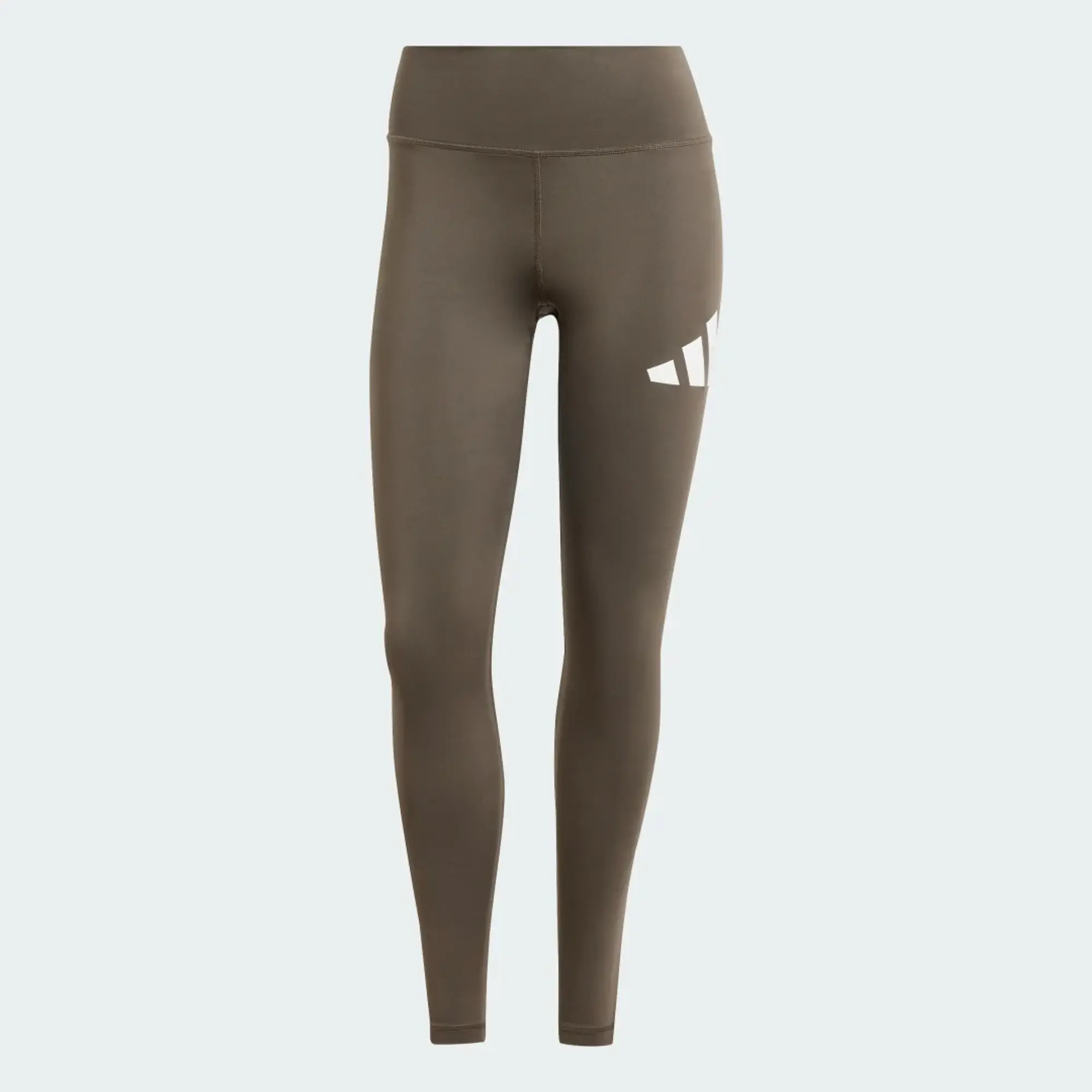 adidas Training Essentials Big Logo Leggings Womens - Green