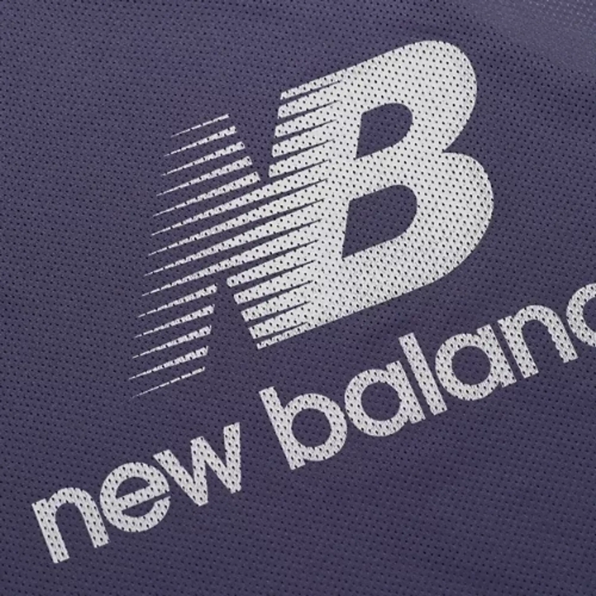 New Balance Unisex Made in USA Logo Tank in Purple Poly Knit