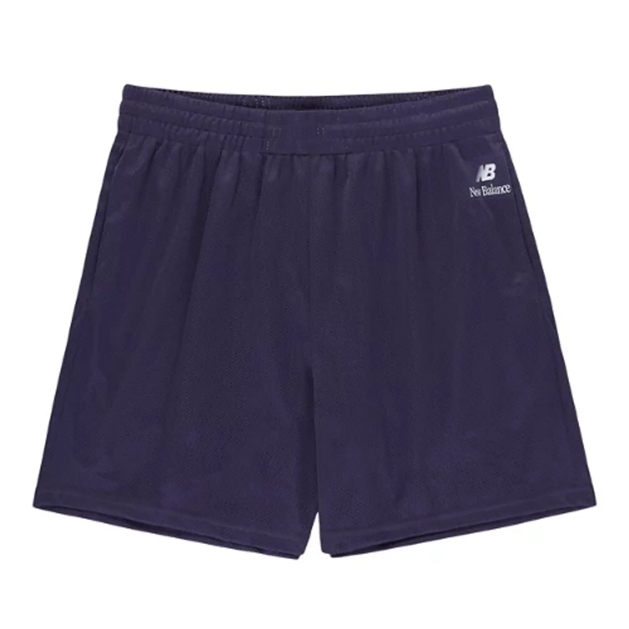 New Balance Men's MADE in USA Mesh Short in Purple Poly Knit