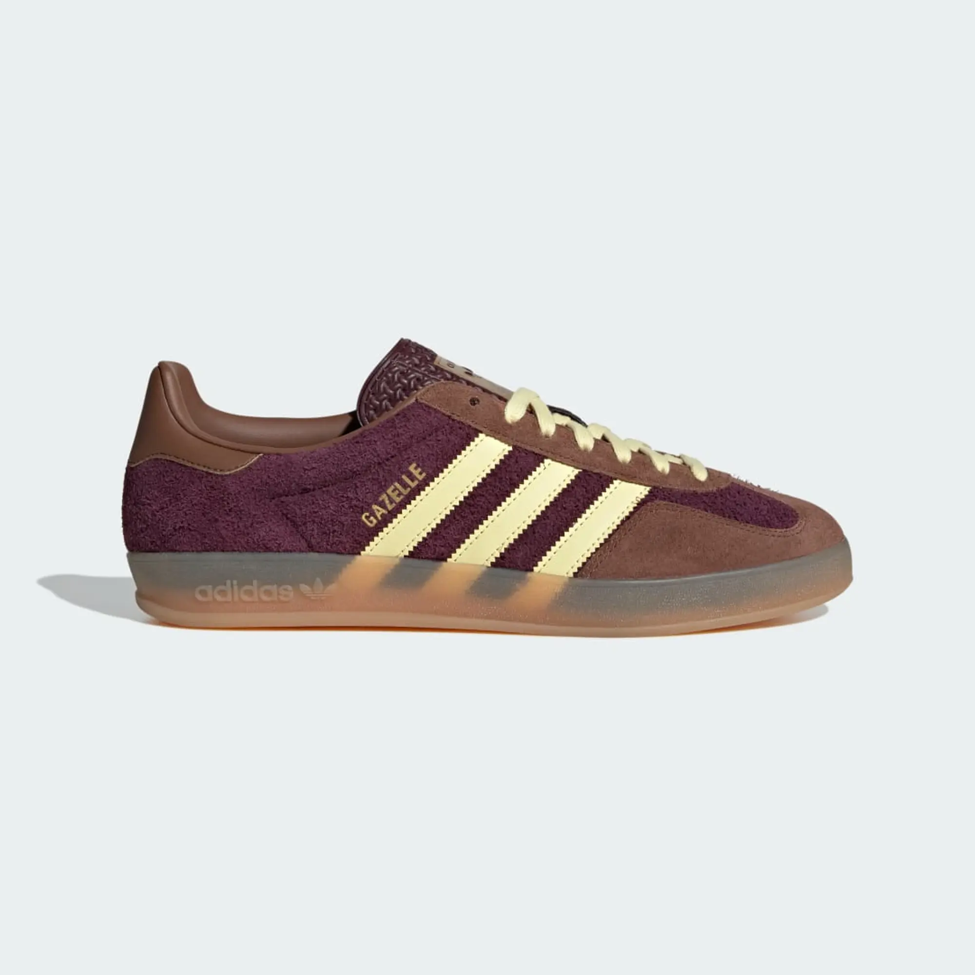 adidas Originals Womens Gazelle Indoor Trainer - Red - Size 5 - Red