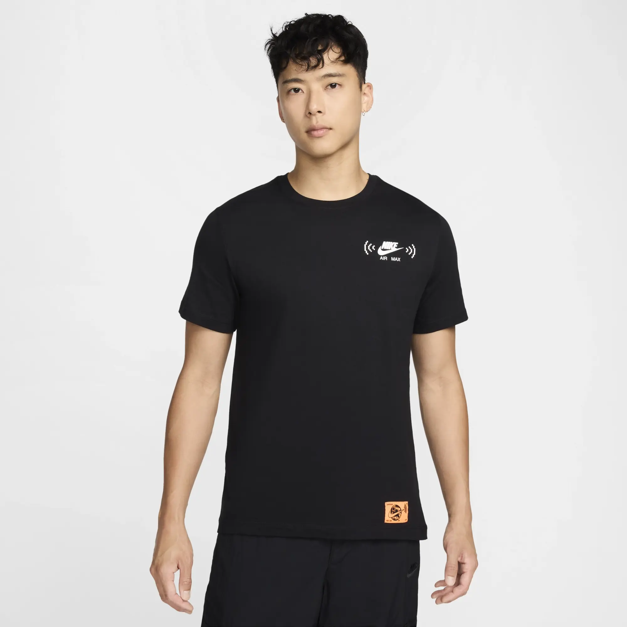 Nike Swoosh FM LBR T-Shirt - Black - Size L - Black