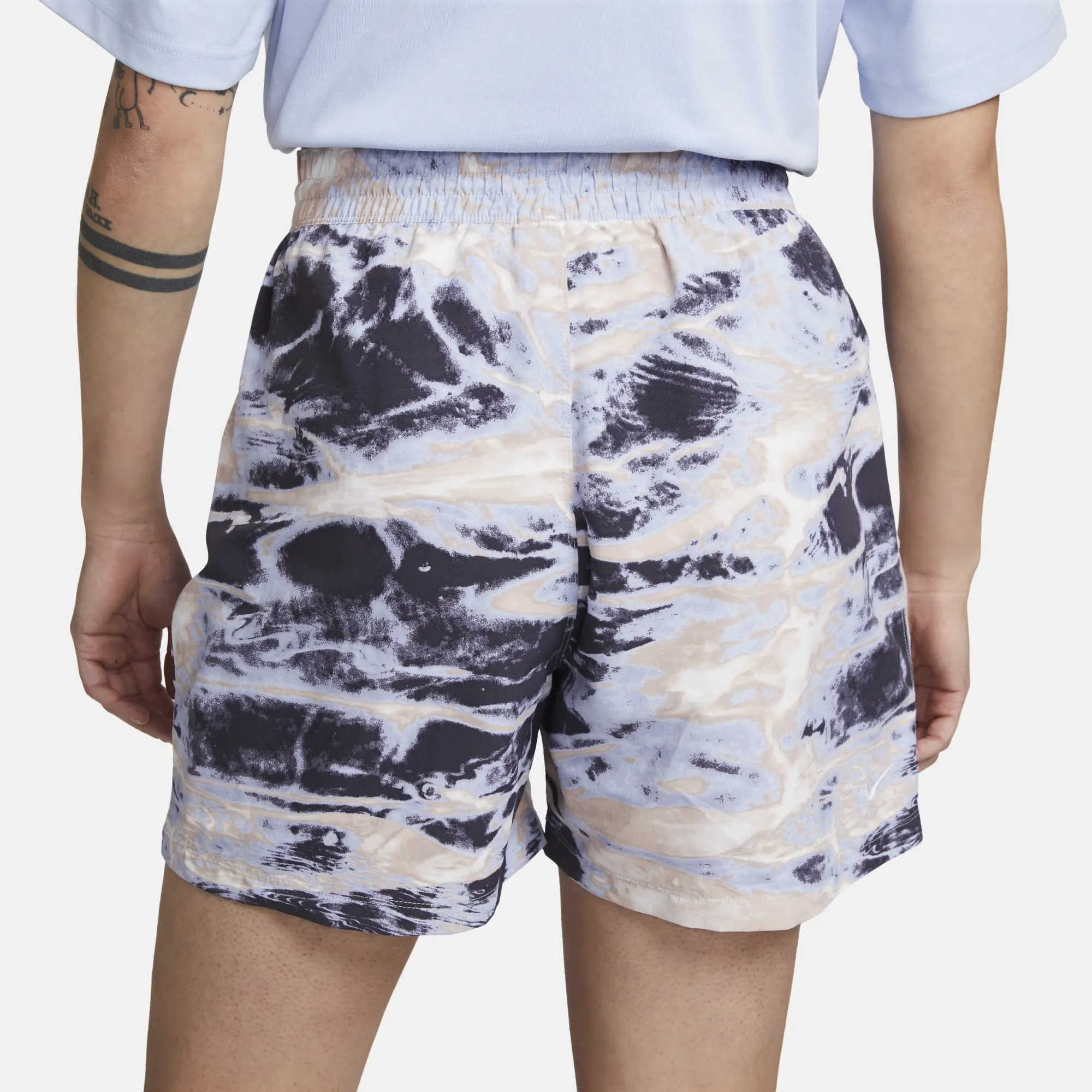 Nike ACG Women's Printed Shorts - Grey - Nylon
