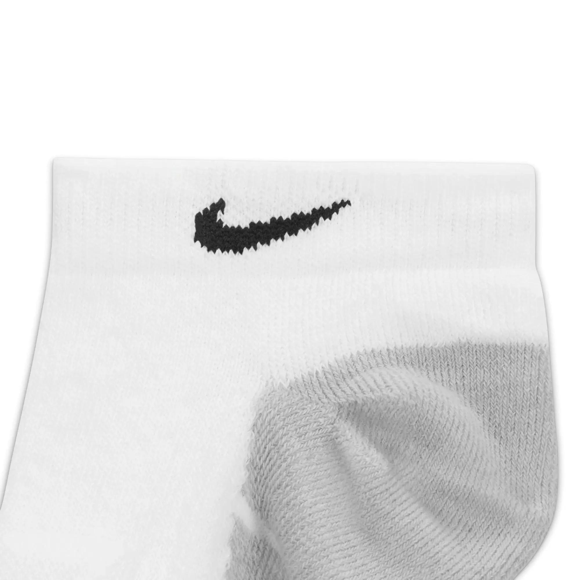 Nike white & grey everyday max cushioned socks