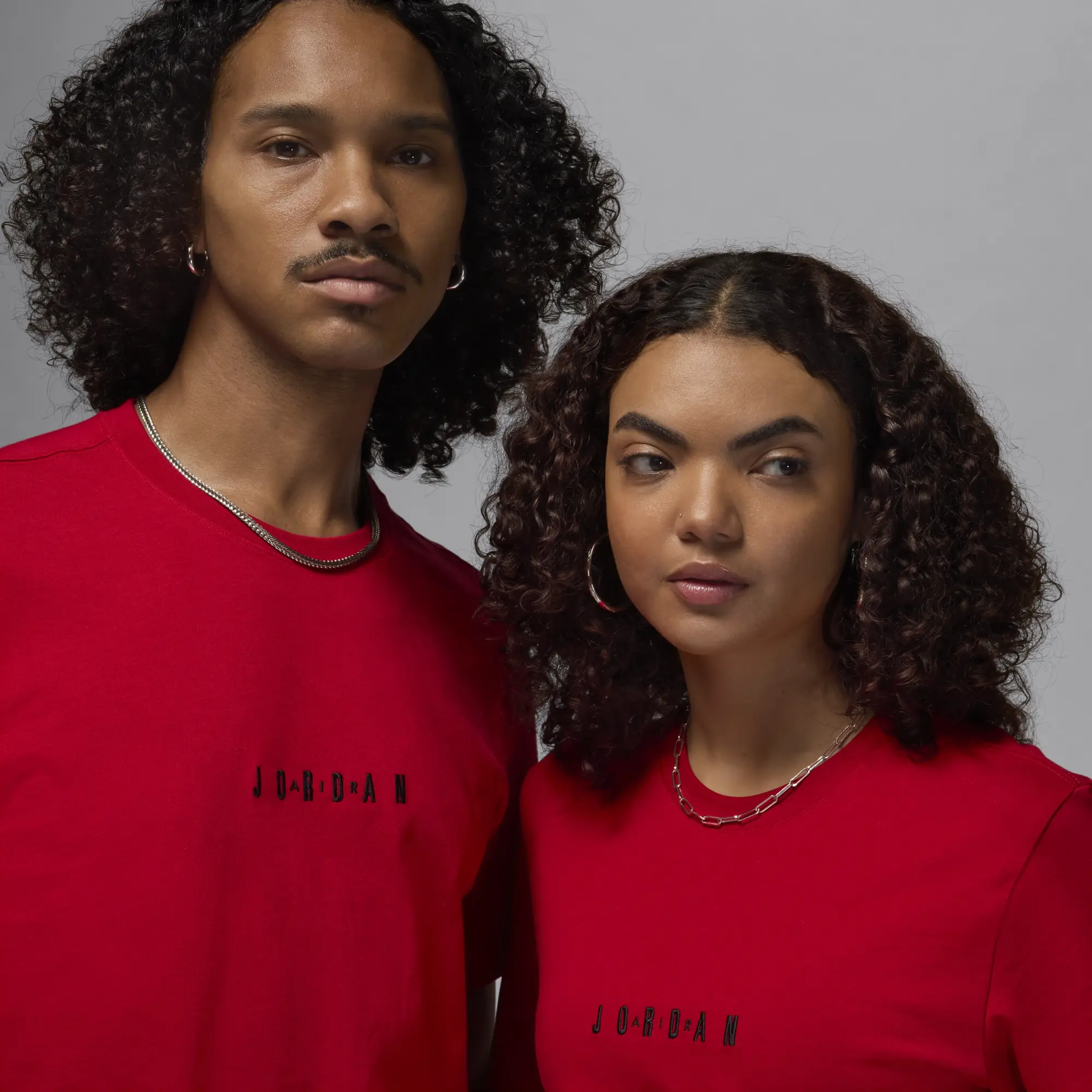 Nike Jordan Air Men's T-Shirt - Red - Cotton