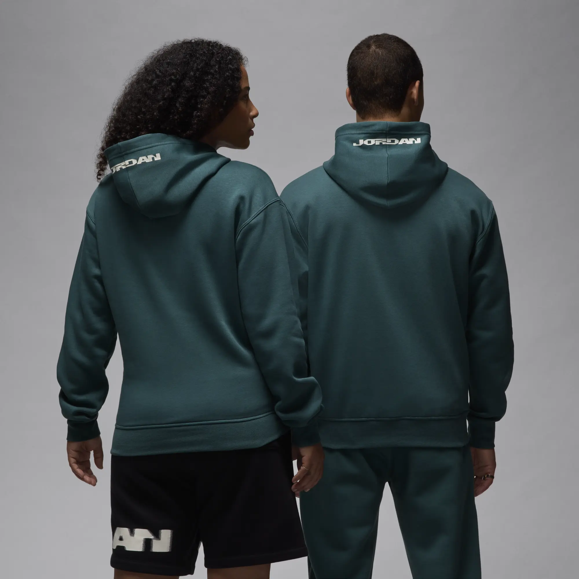 Nike Jordan Jordan MVP Men's Fleece Pullover Hoodie - Green - Cotton/Polyester