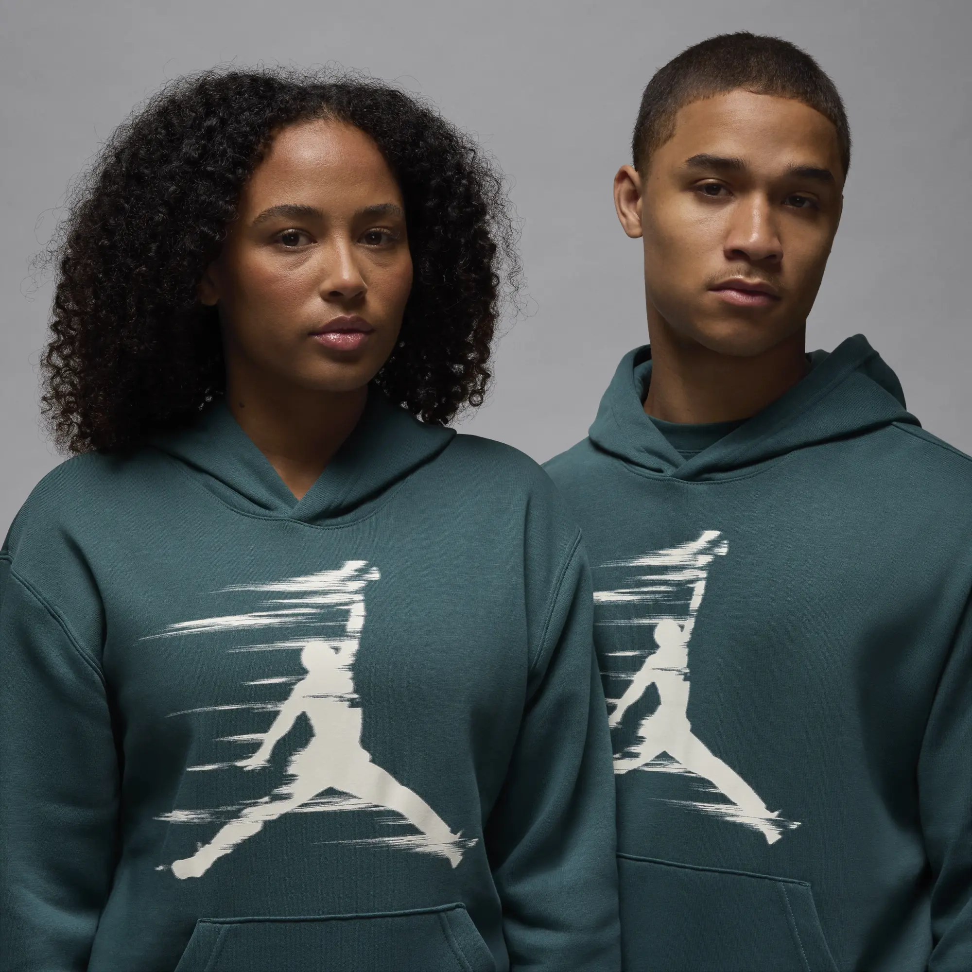 Nike Jordan Jordan MVP Men's Fleece Pullover Hoodie - Green - Cotton/Polyester