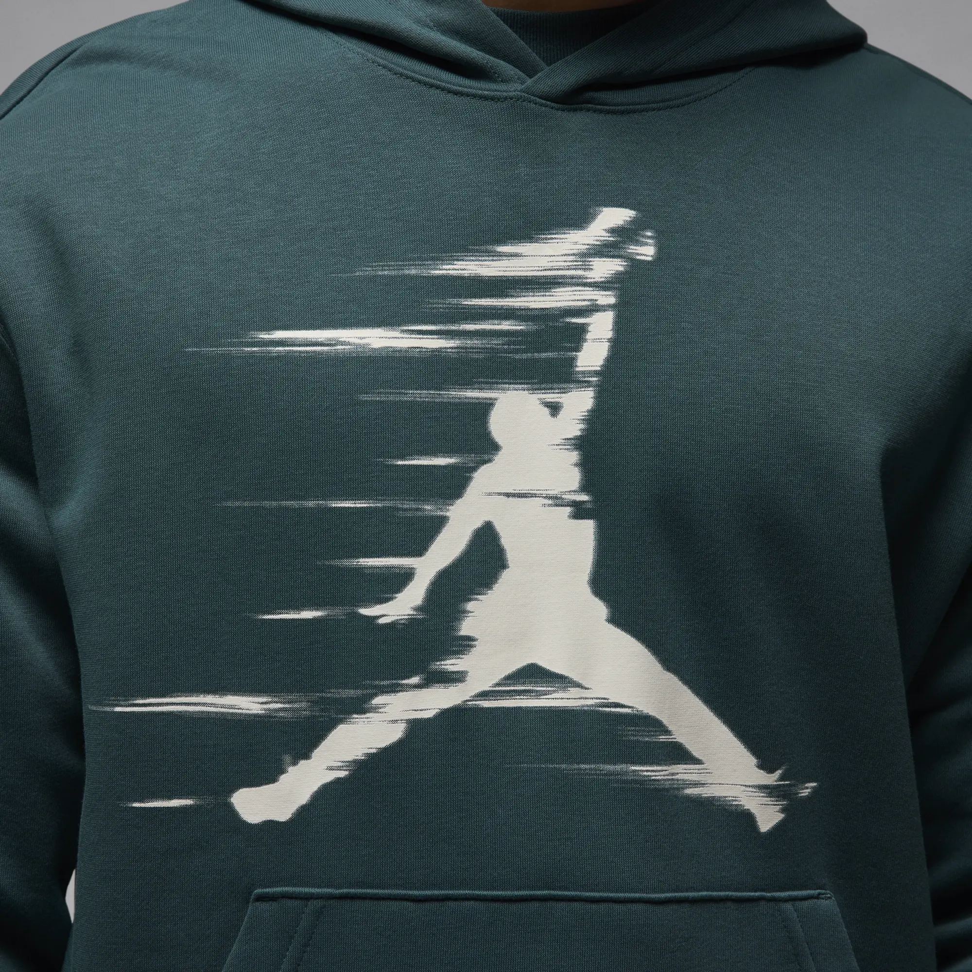 Nike Jordan Jordan MVP Men's Fleece Pullover Hoodie - Green - Cotton/Polyester