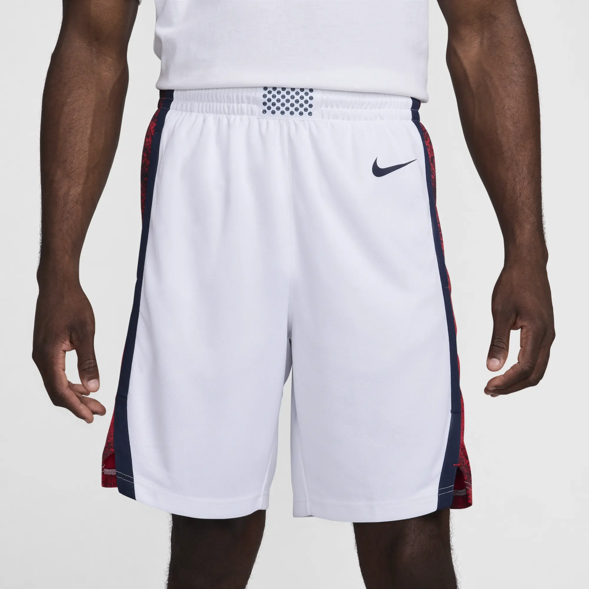 USA Limited Home Men's Nike Basketball Shorts - White