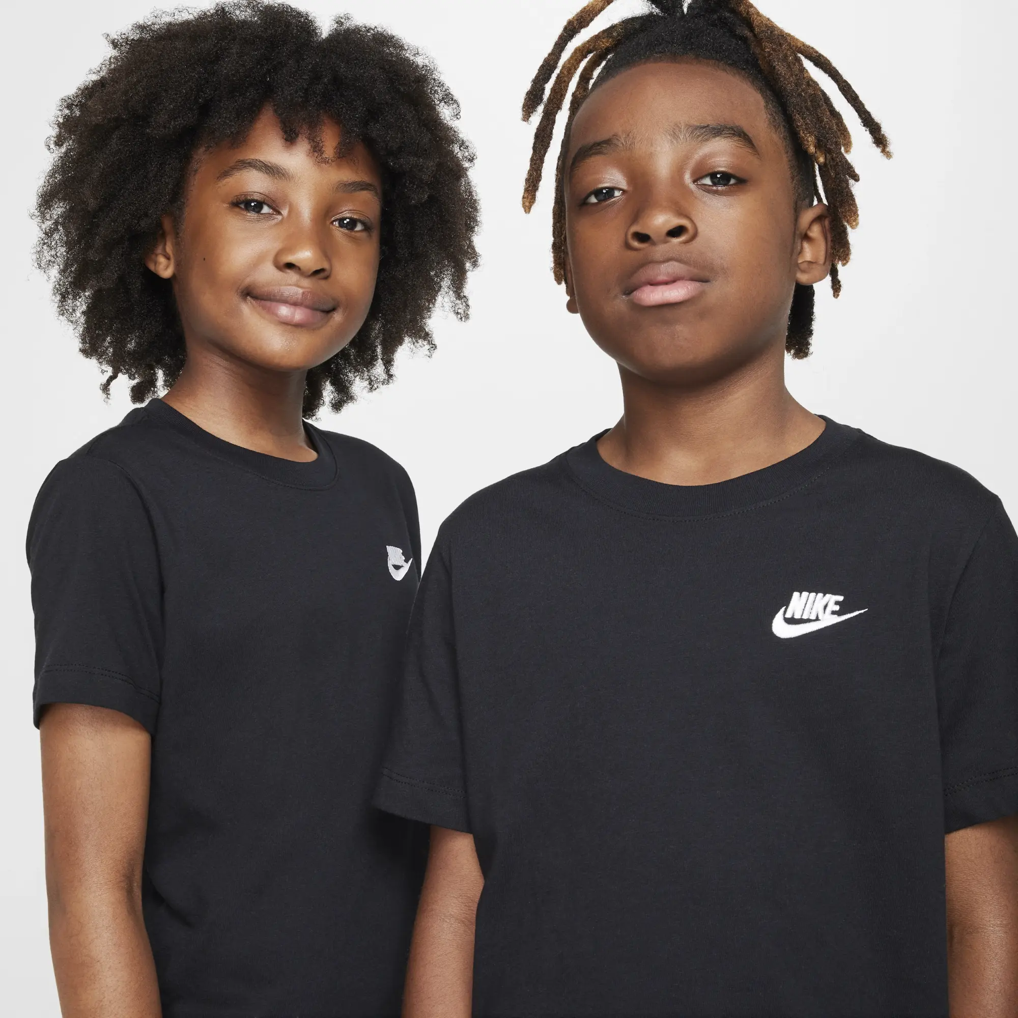 Nike Older Kids Futura T-Shirt in Black