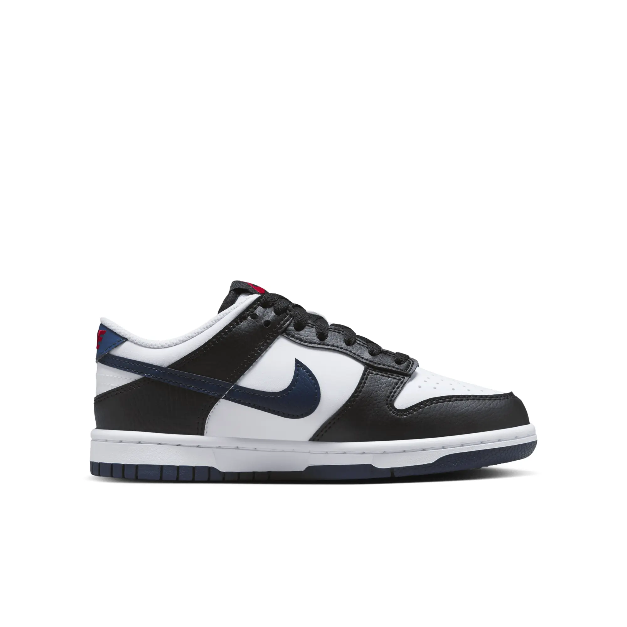 Nike white multi dunk low Boys Youth trainers