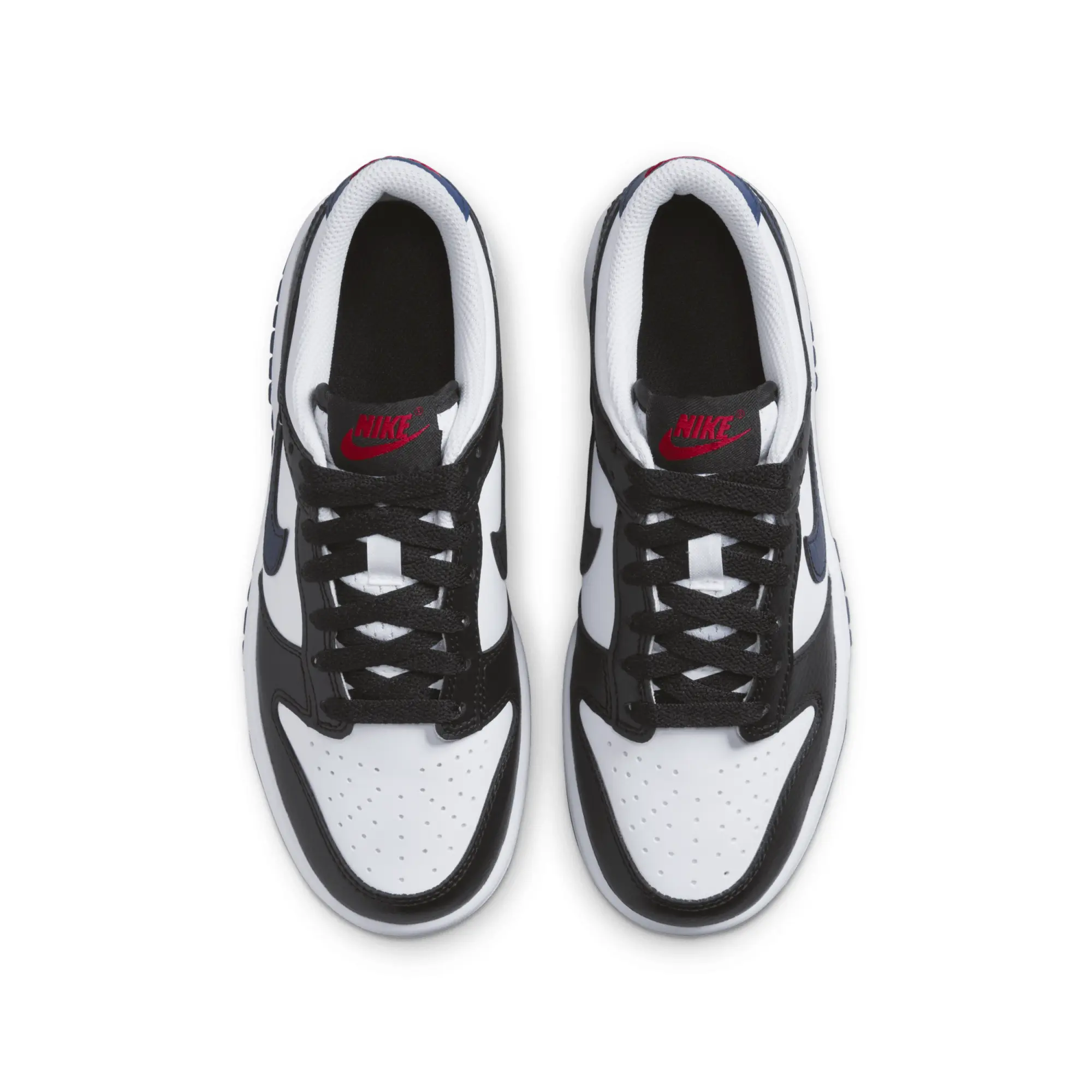 Nike white multi dunk low Boys Youth trainers
