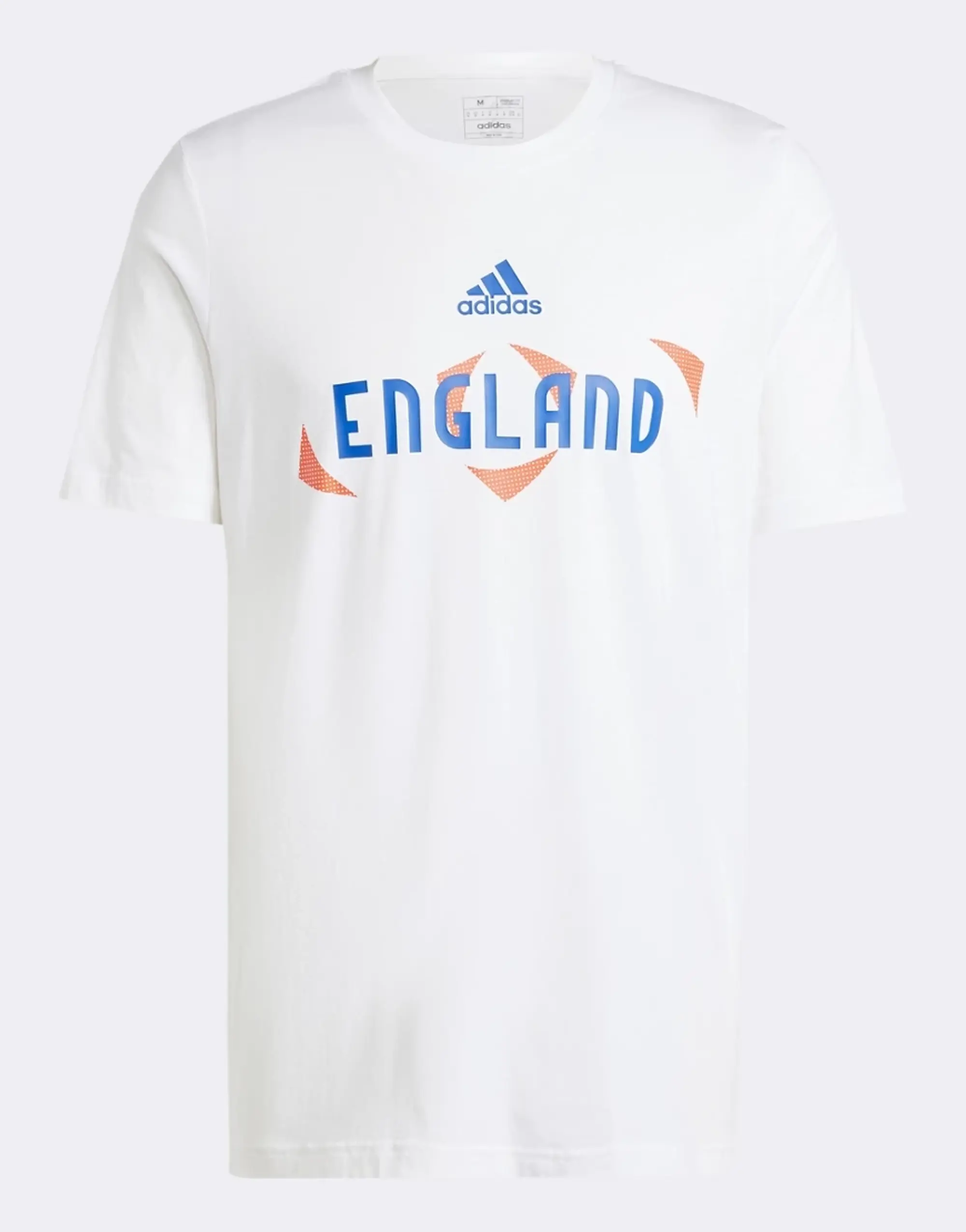 Adidas Performance Uefa Euro24 England T-Shirt-White