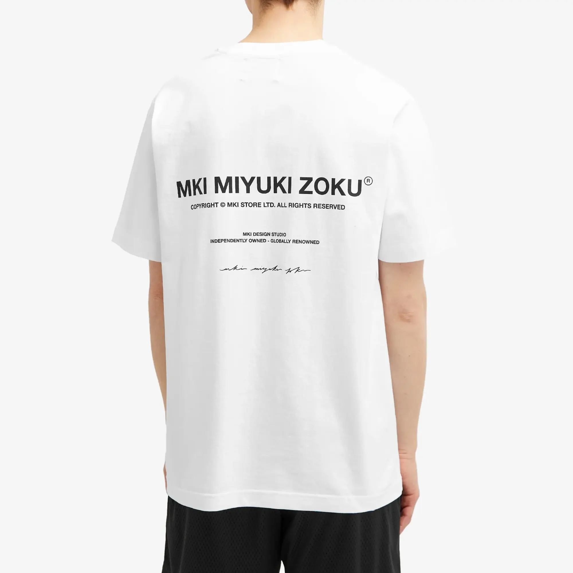 MKI Men's Design Studio T-Shirt White