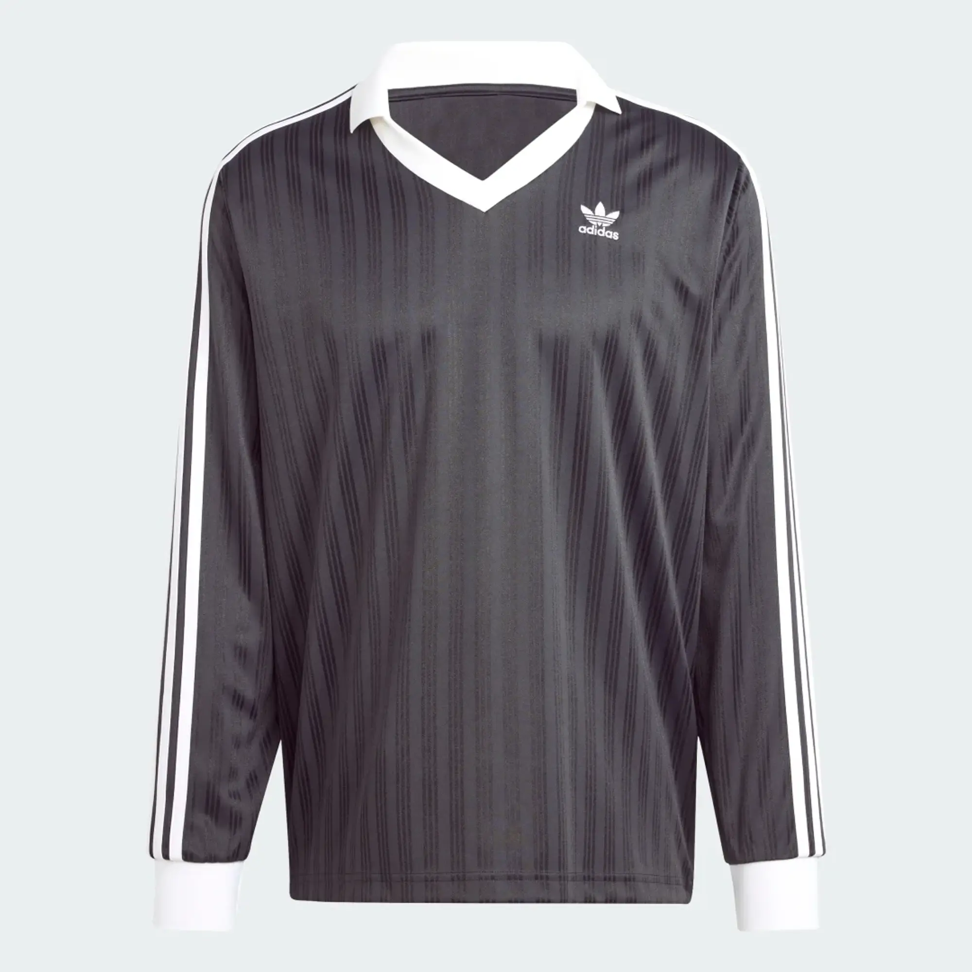 Adidas Men's Pique Long Sleeve Black