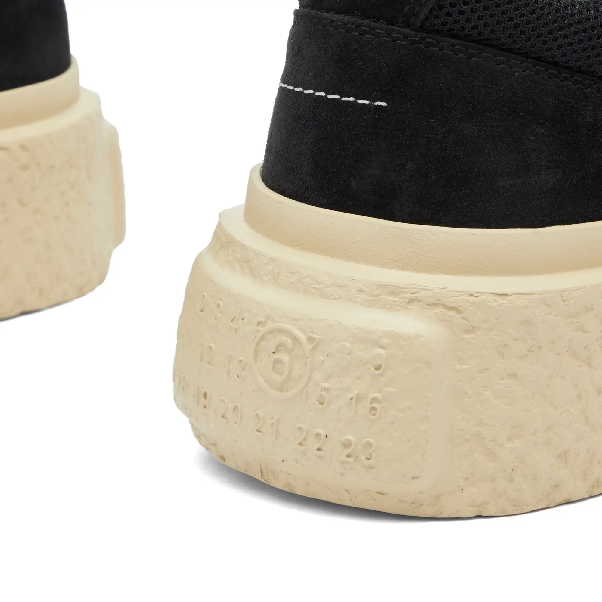 MM6 Maison Margiela Men's Oversized Sole Sneaker Black