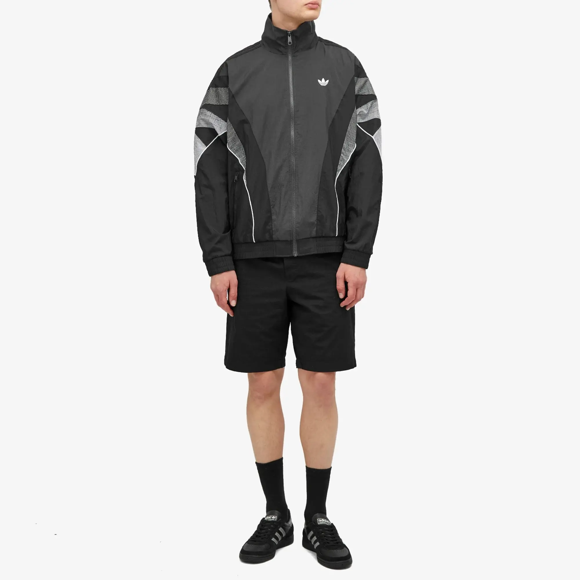 Adidas Men's Track Top Black/White
