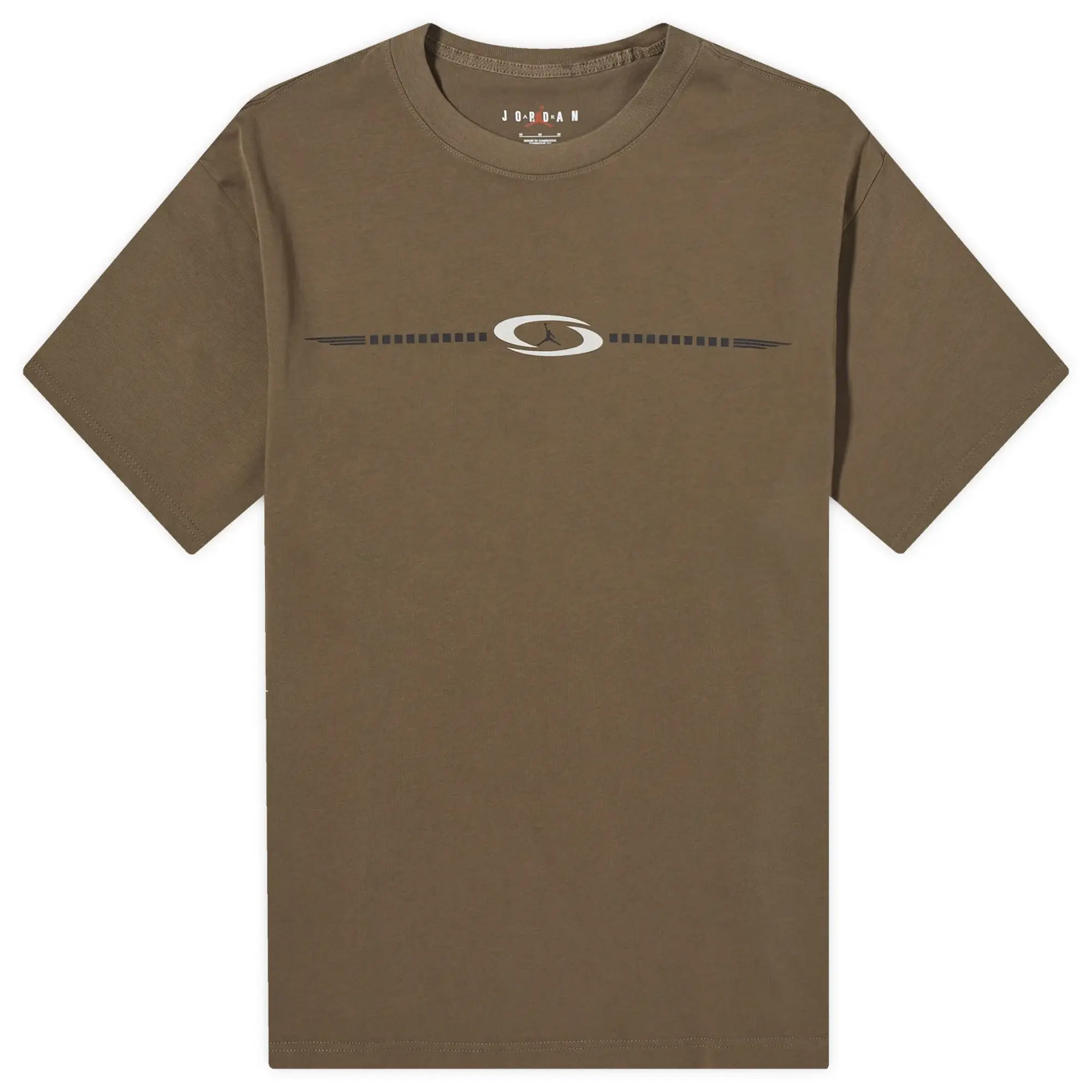 Nike Jordan Jordan X Travis Scott Tee Men Shortsleeves Brown
