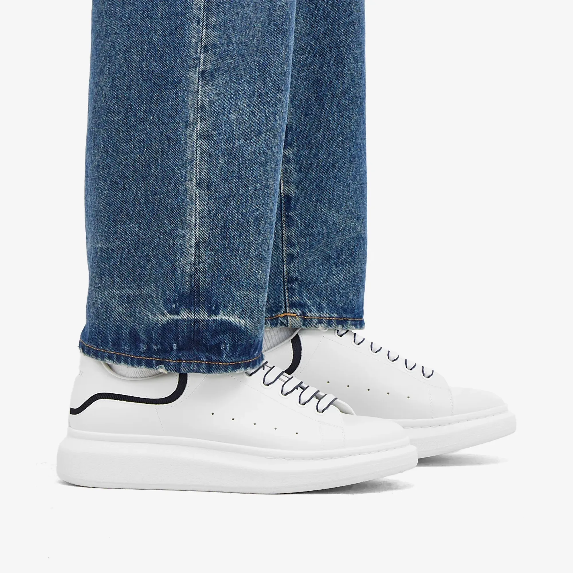 Alexander McQueen Men's Neoprene Canvas Tab Oversized Sneaker