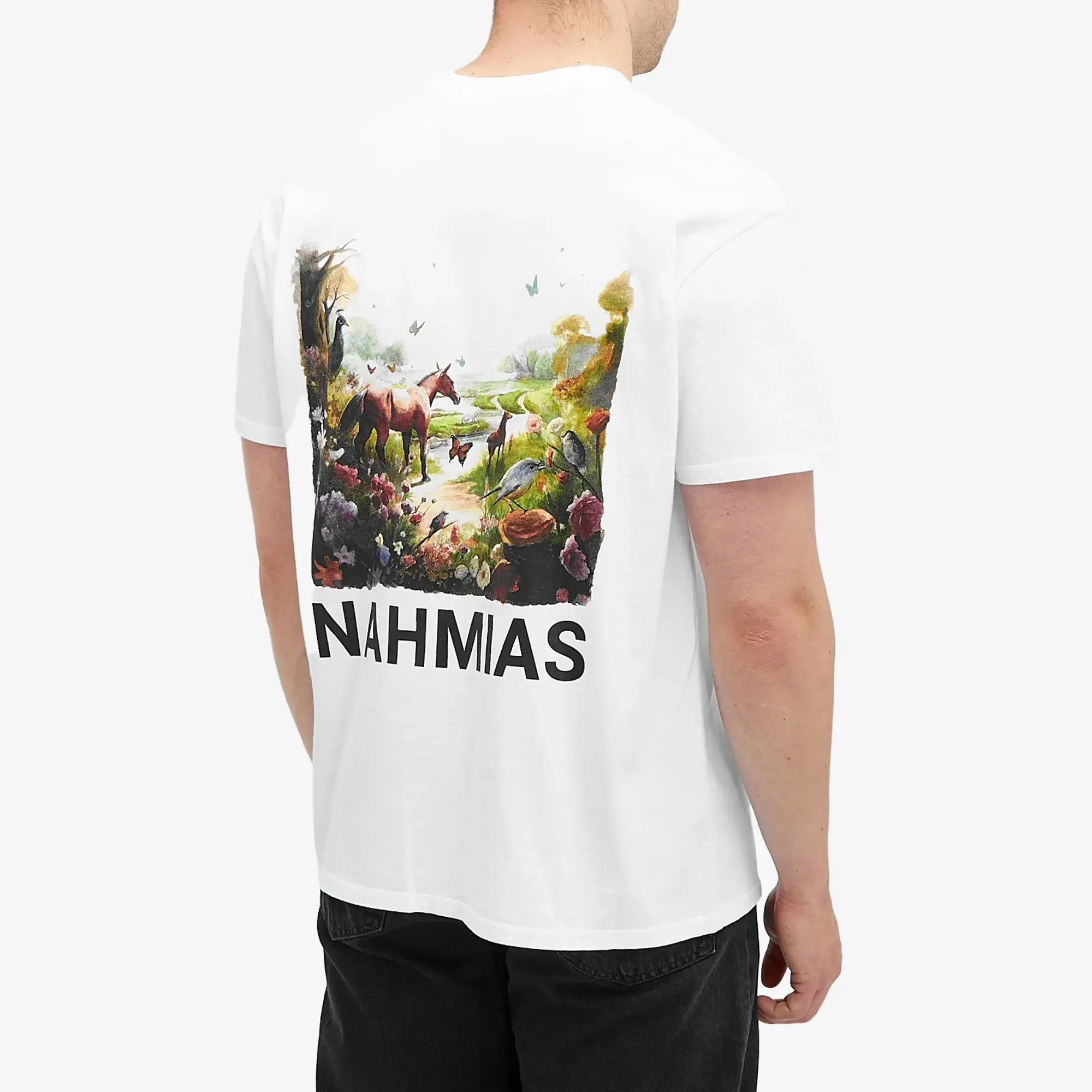 Nahmias Men's Miracle Meadows T-Shirt White
